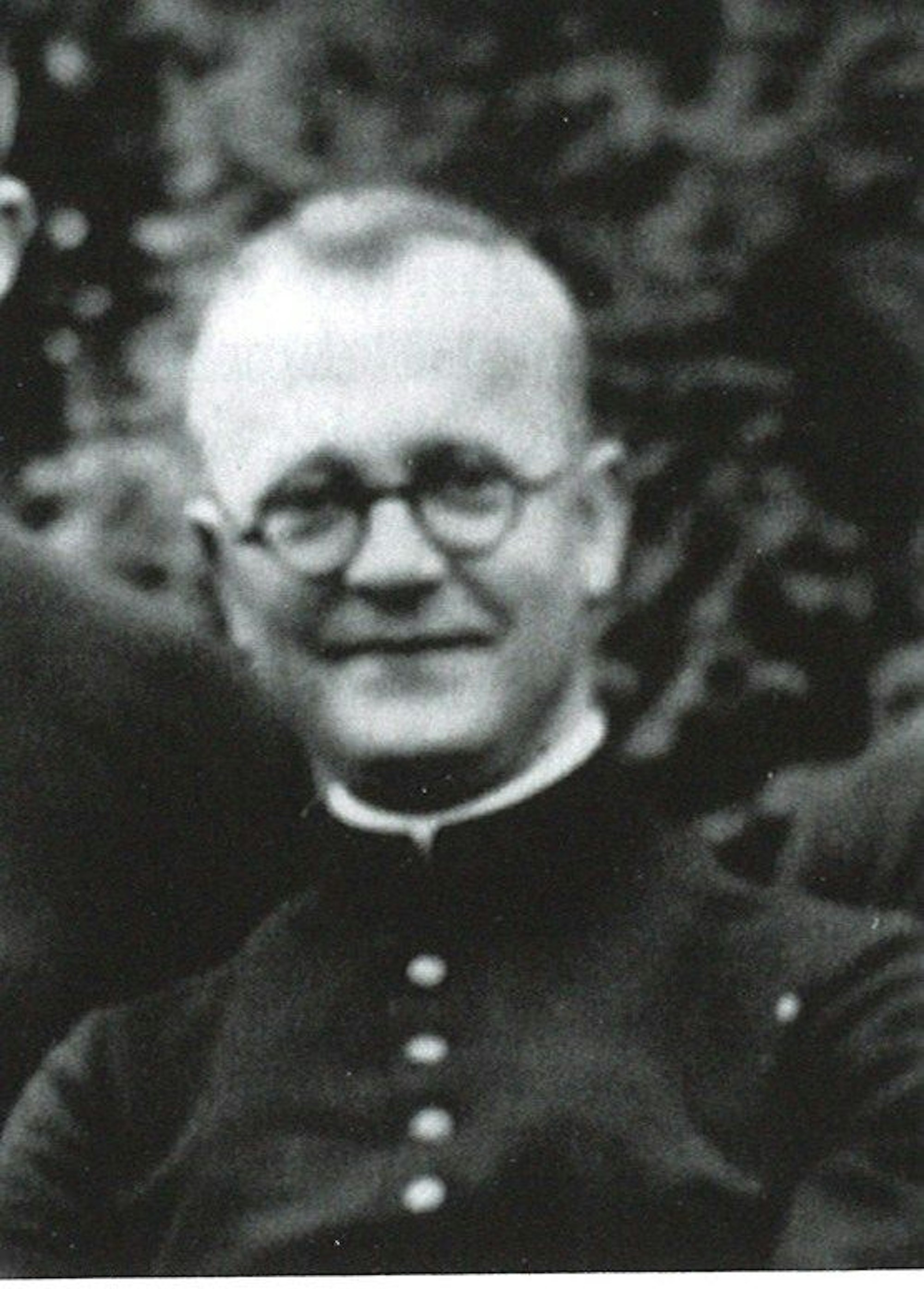 Das Foto zeigt Pfarrer Friedrich Dinstühler