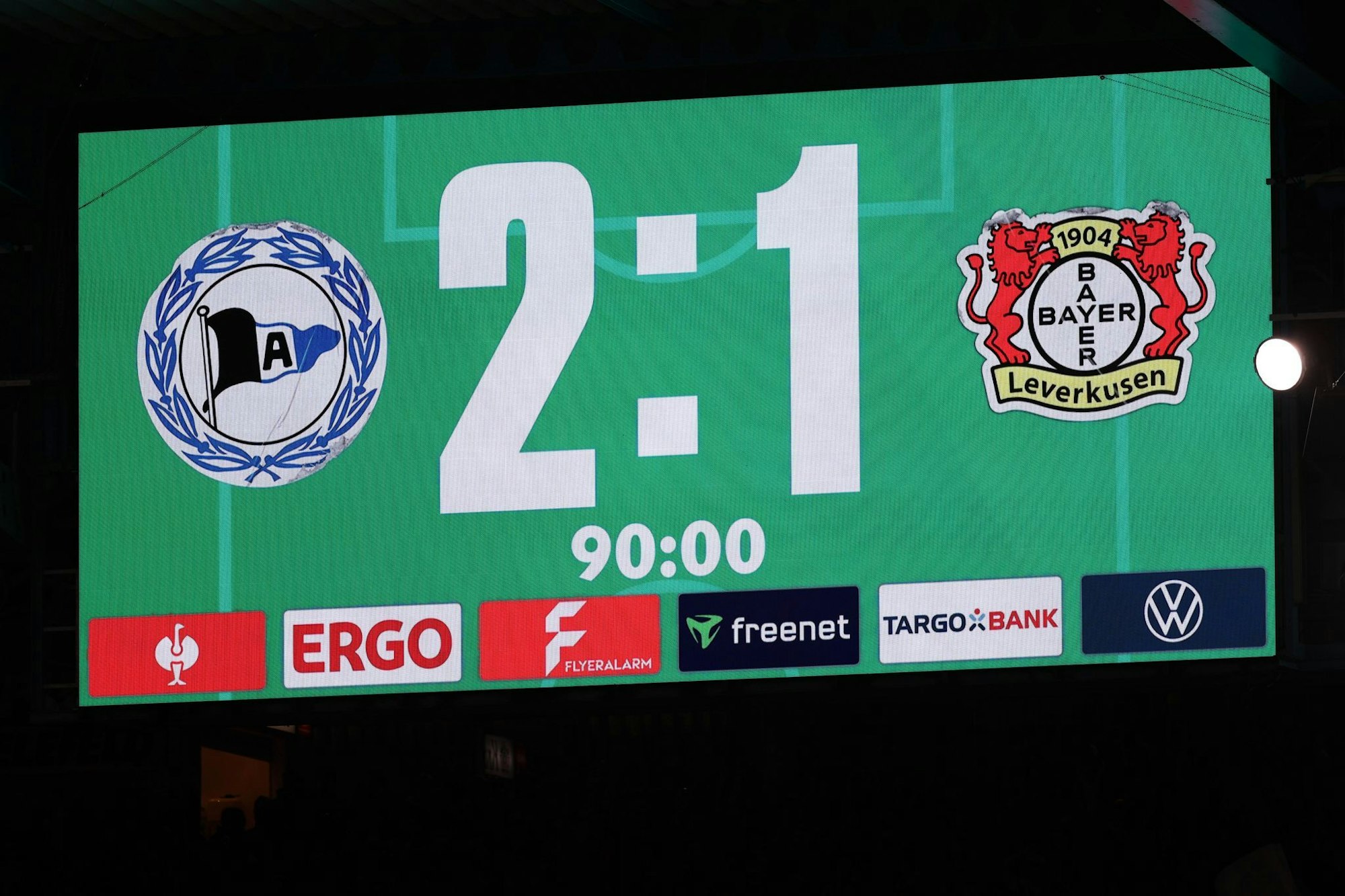 Sensationen kann die Arminia.