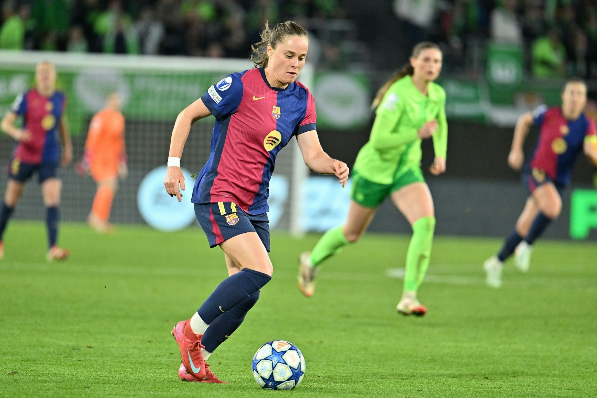 Früher Wolfsburg, jetzt Barcelona: Ewa Pajor.