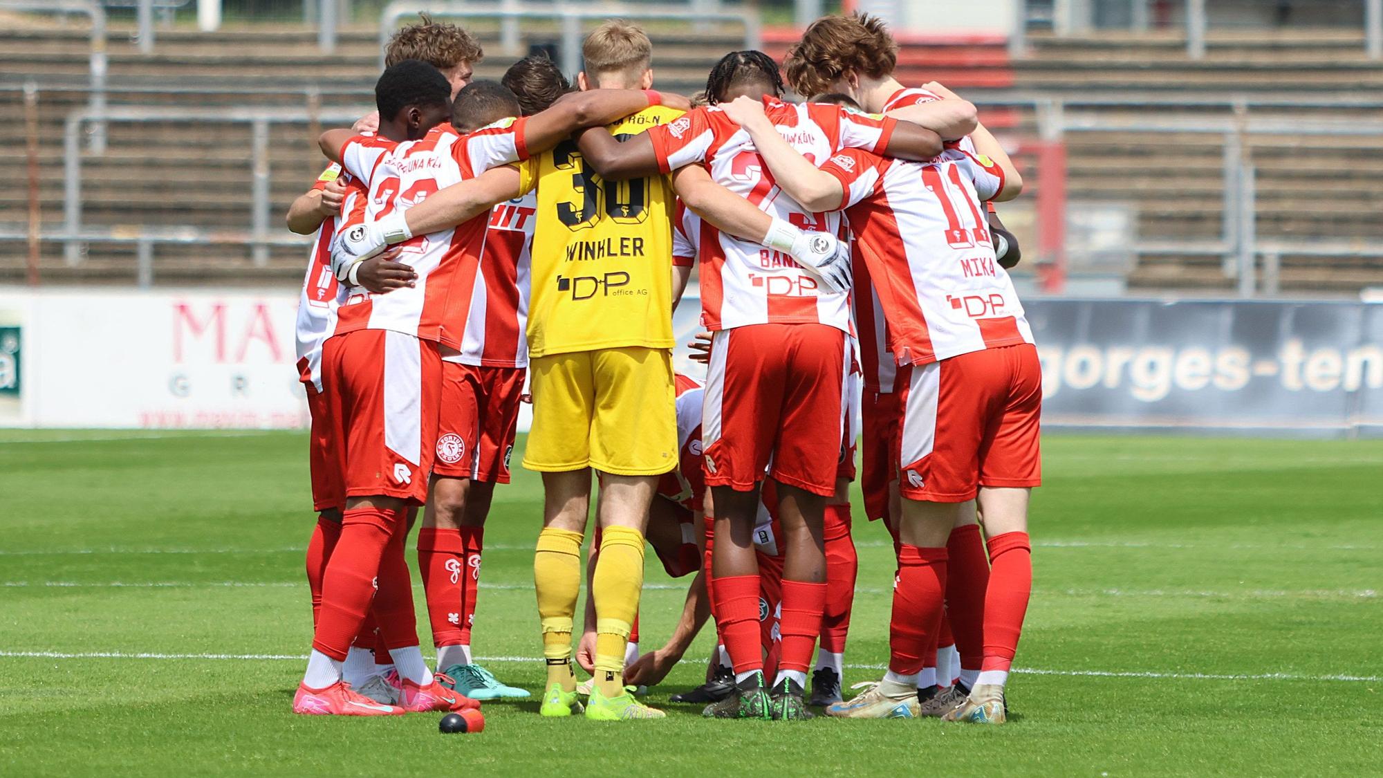 Fortuna Köln schwört sich vor dem letzten Spiel gegen Schalke II ein