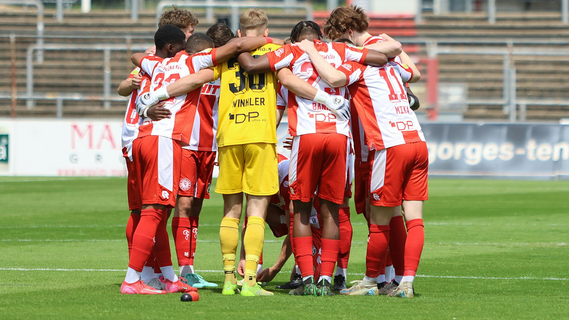 Fortuna Köln schwört sich vor dem letzten Spiel gegen Schalke II ein