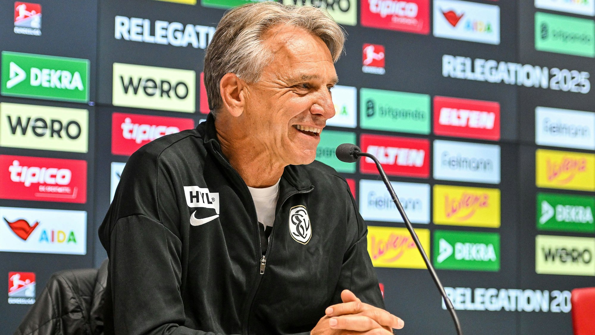 Kämpft noch mit dem kleinen Sensations-Klub Elversberg in der Relegation: Horst Steffen
