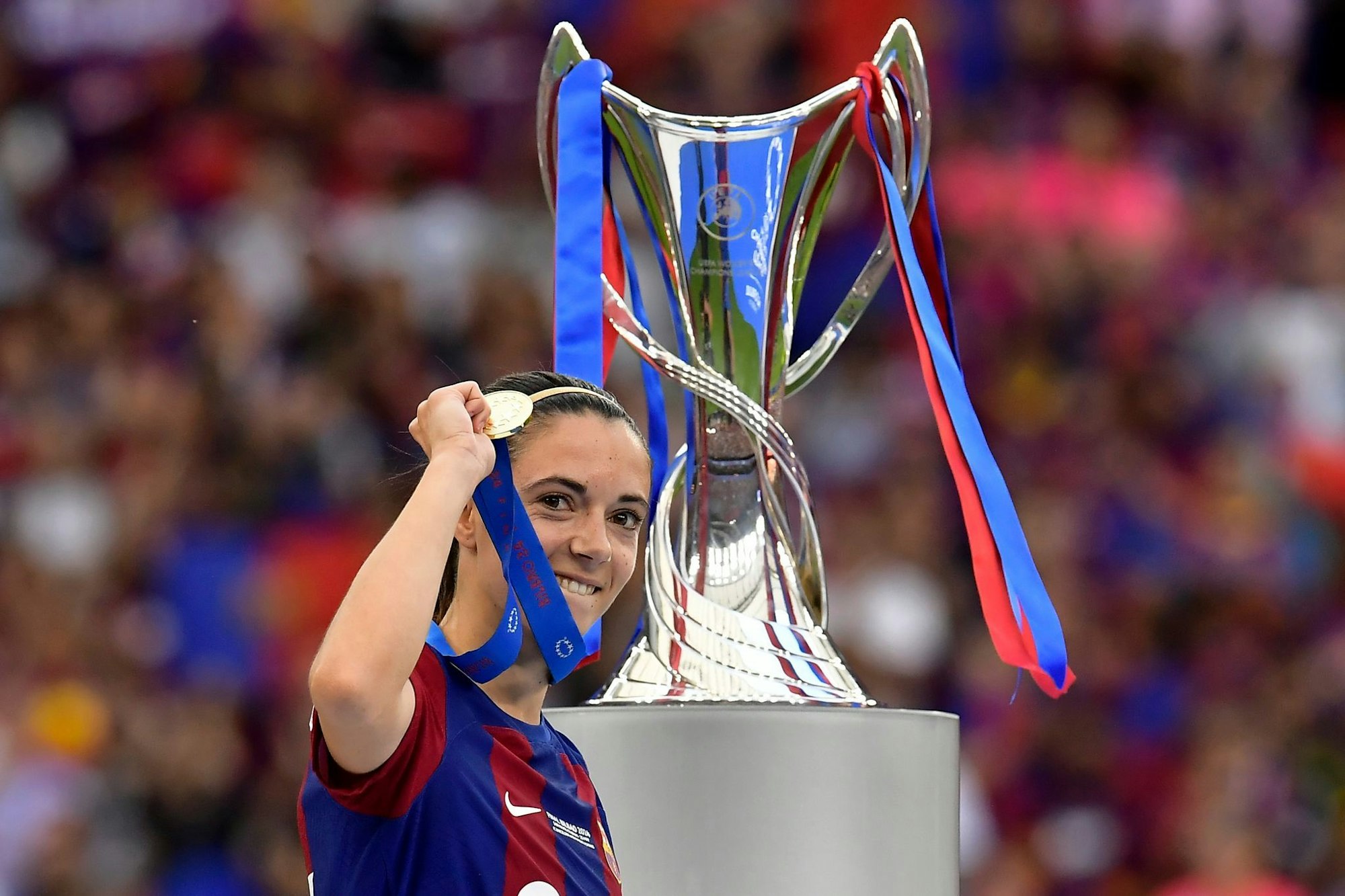 Eine von zwei Weltfußballerinnen beim FC Barcelona: Aitana Bonmatí.
