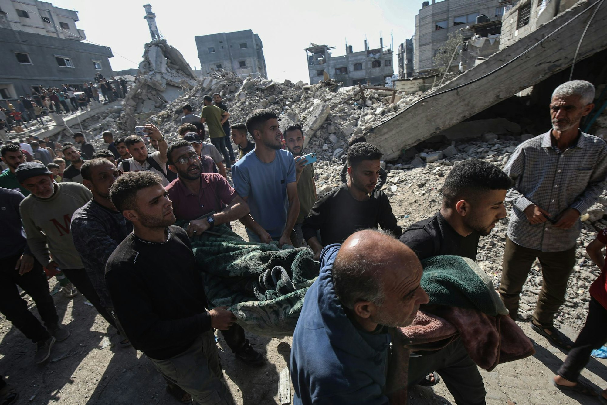 Israels Armee setzt ihre Angriffe in Gaza fort.