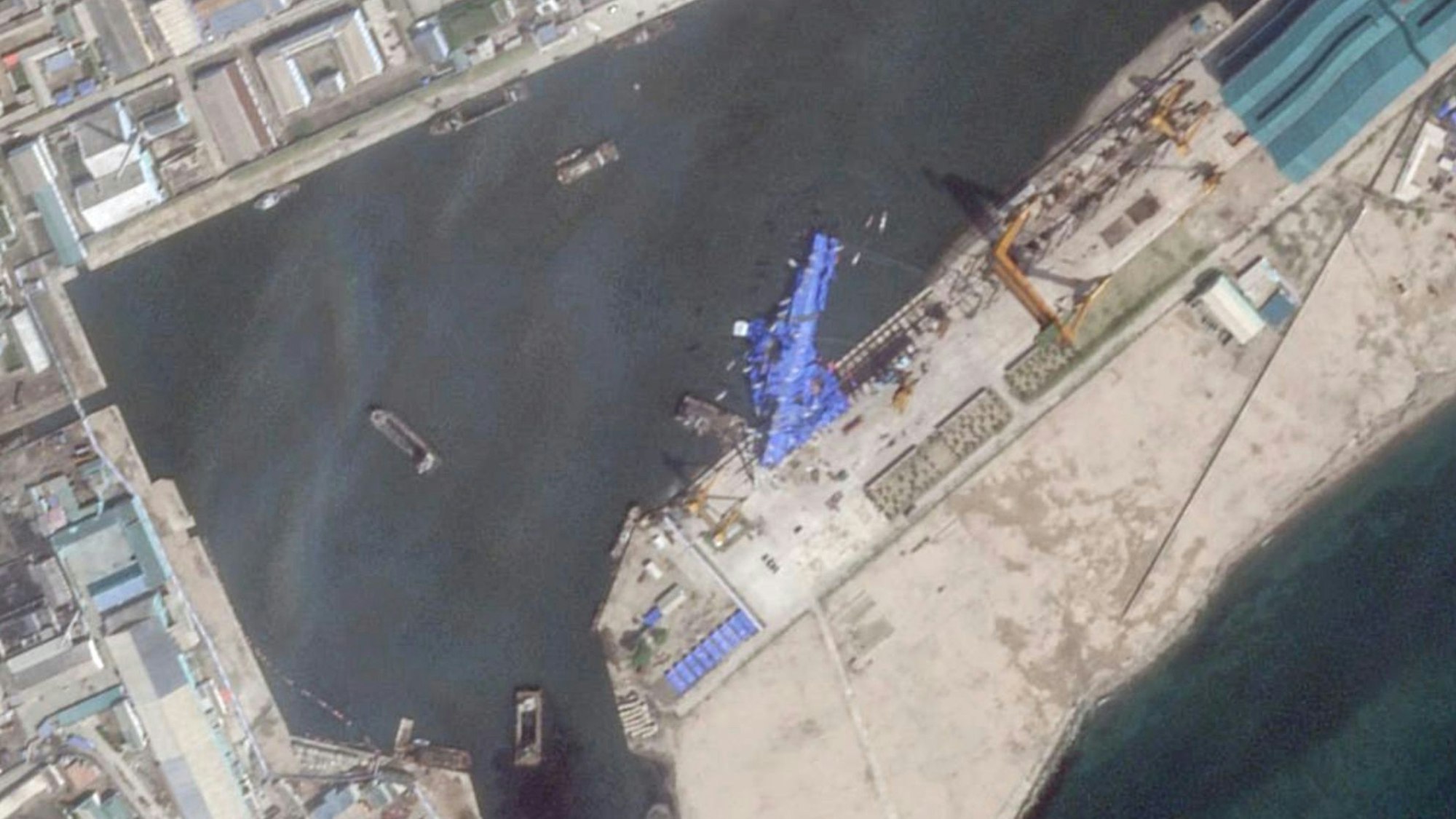 Der gescheiterte Stapellauf des Zerstörers in Chongjin führte zu Verhaftungen