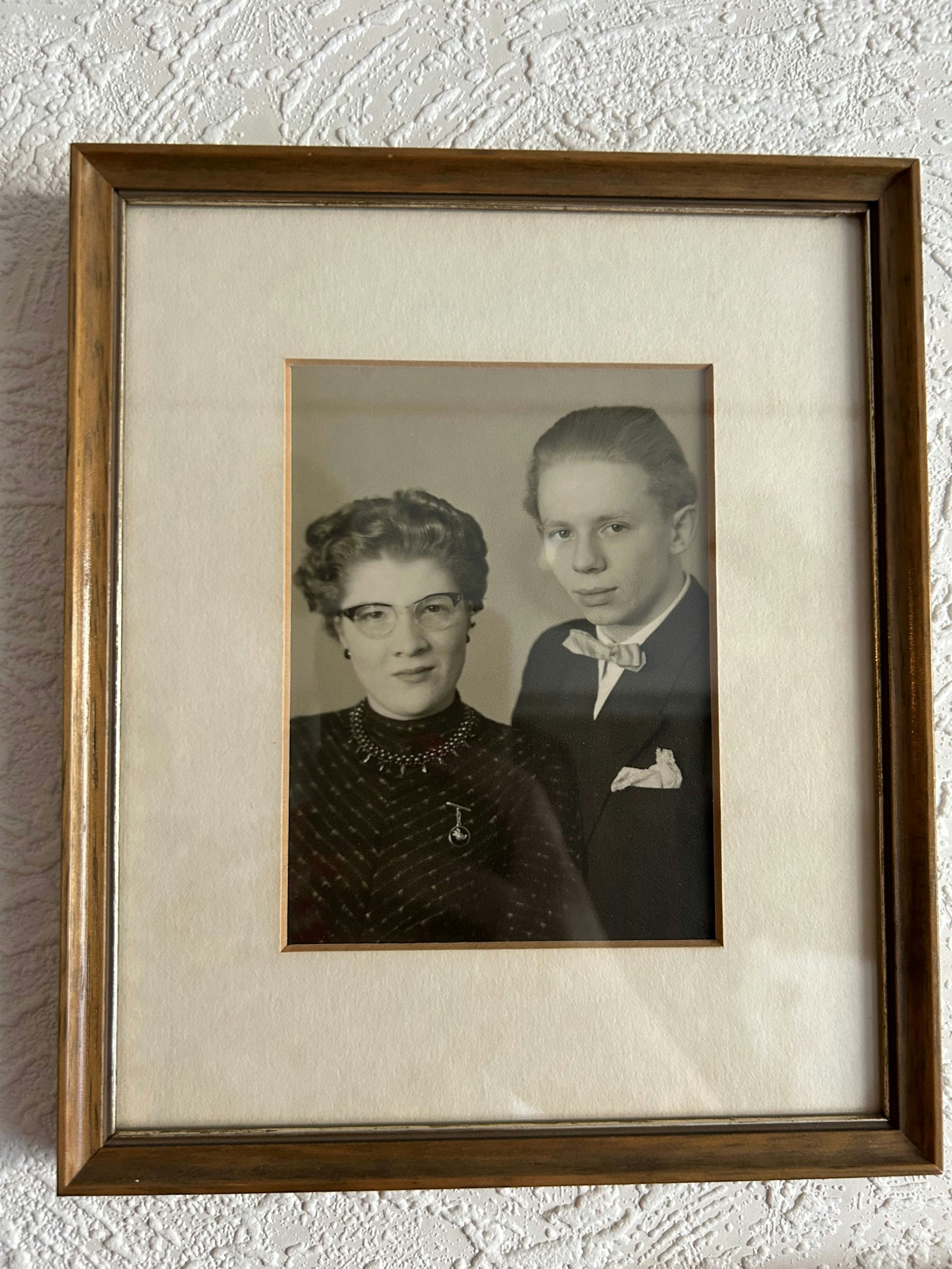 Dieses Foto entstand 1954, ein Jahr vor der standesamtlichen Hochzeit.