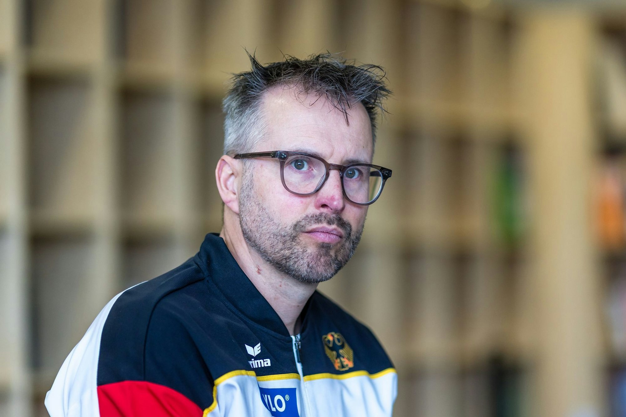 War als Krisenmanager gefordert: Bundestrainer Gerben Wiersma.