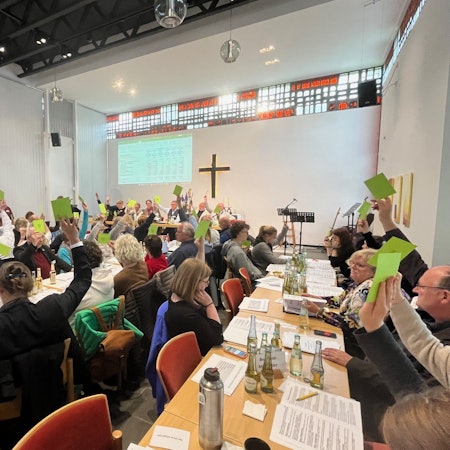 Abstimmung der Kreissynode des Kirchenkreises An der Agger.