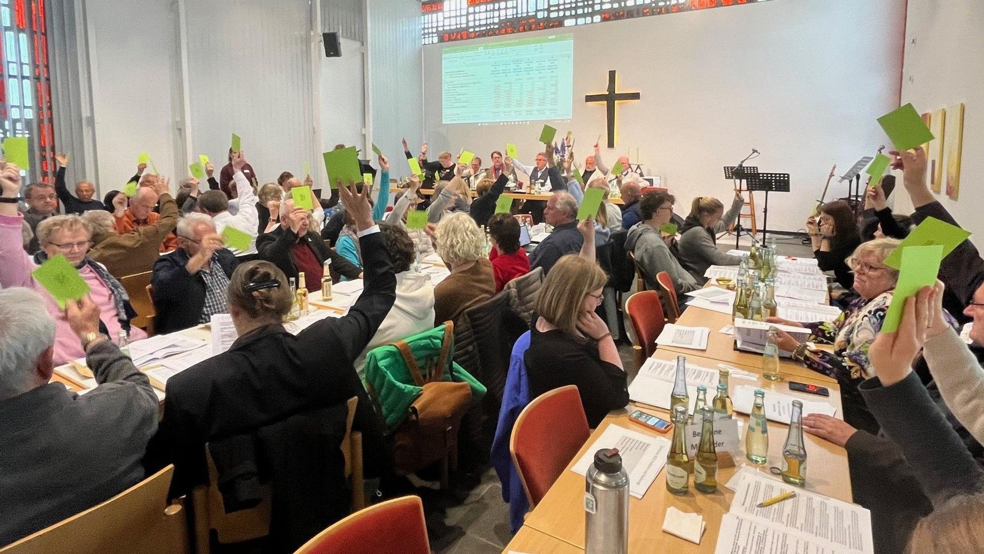 Abstimmung der Kreissynode des Kirchenkreises An der Agger.