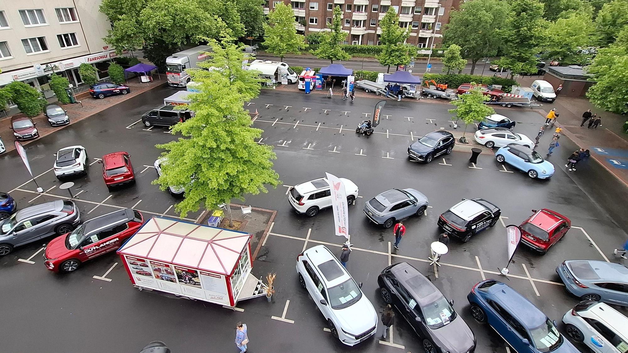 Die Autoschau fand zum letzten Mal in Opladen statt.
