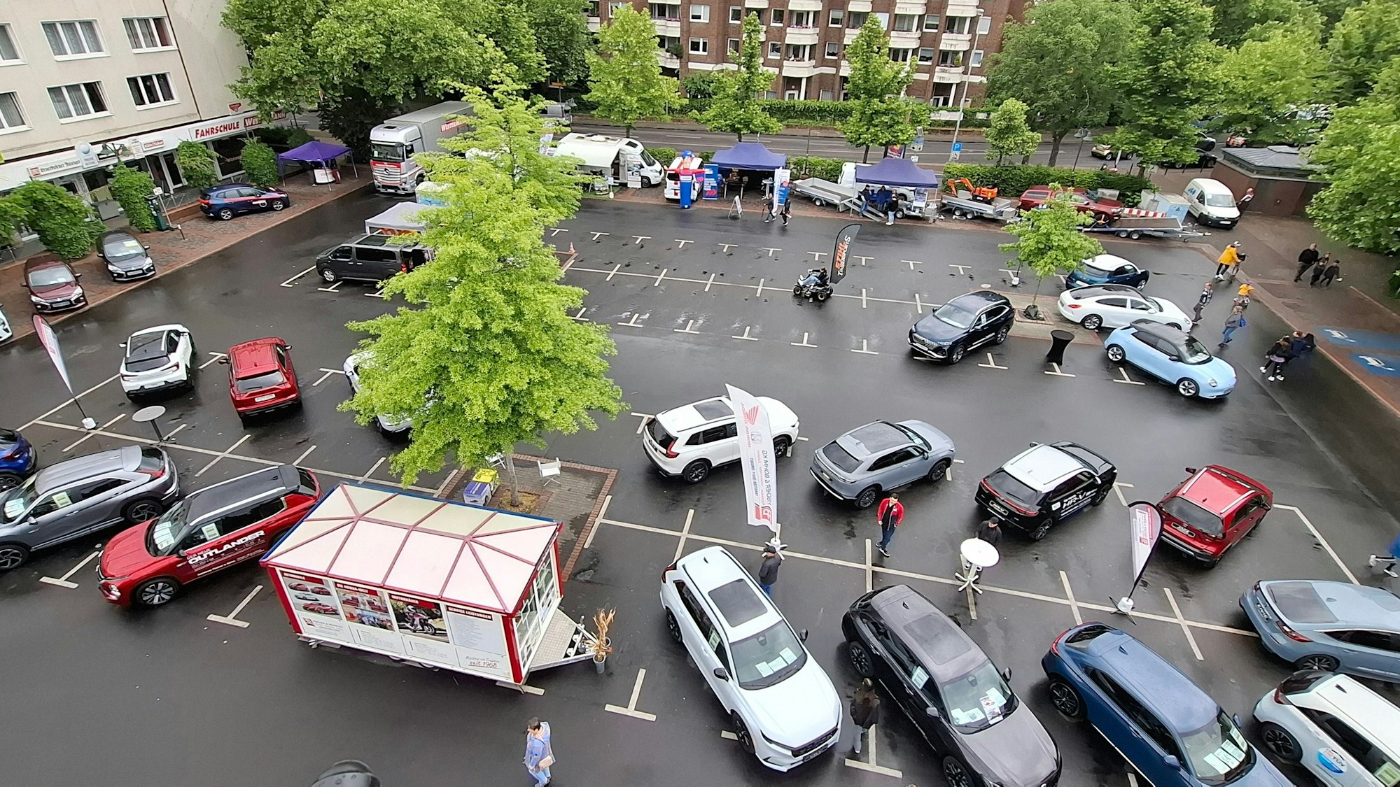Die Autoschau fand zum letzten Mal in Opladen statt.