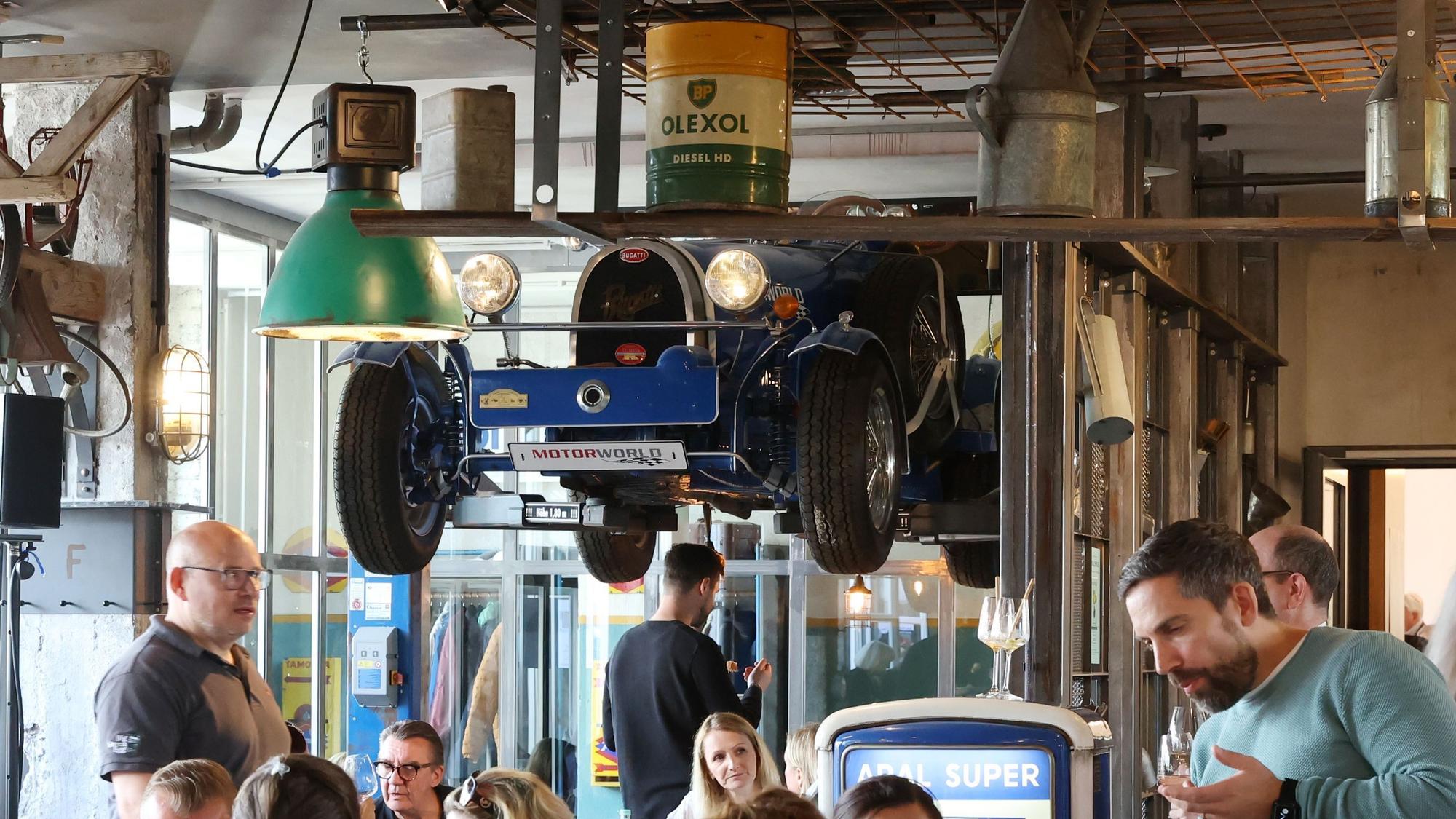 Impressionen aus der Motorworld beim „Meet & Taste“ der Cologne Fine Food Days