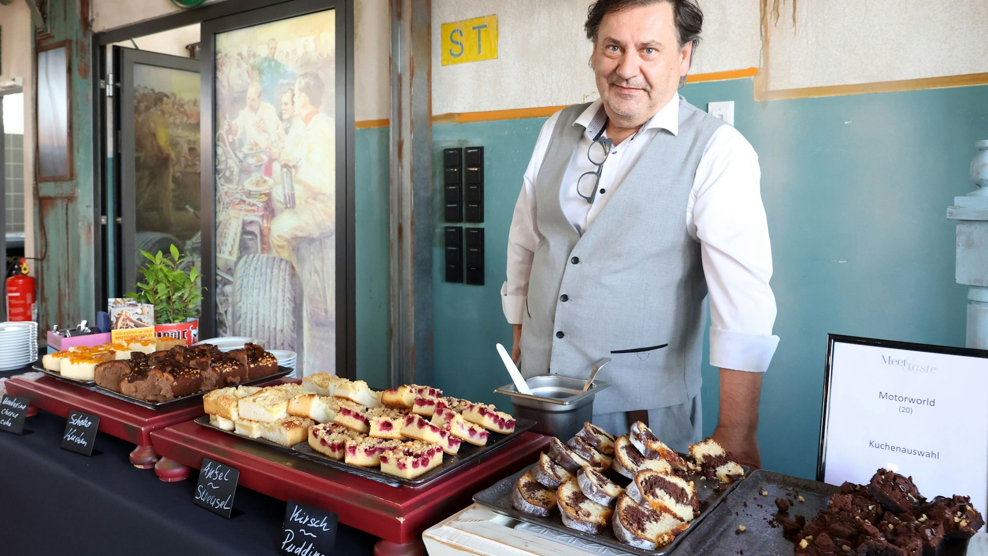 Impressionen aus der Motorworld beim „Meet & Taste“ der Cologne Fine Food Days