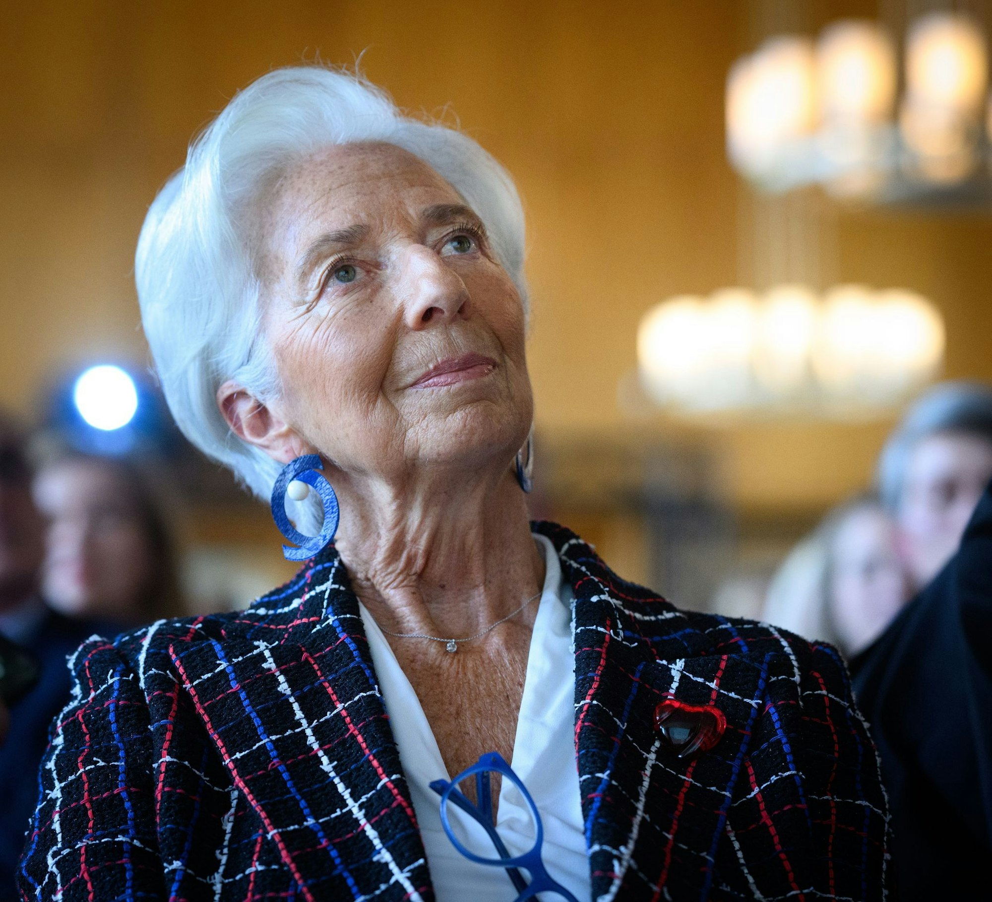 EZB-Präsidentin Christine Lagarde will eine größere internationale Rolle für den Euro