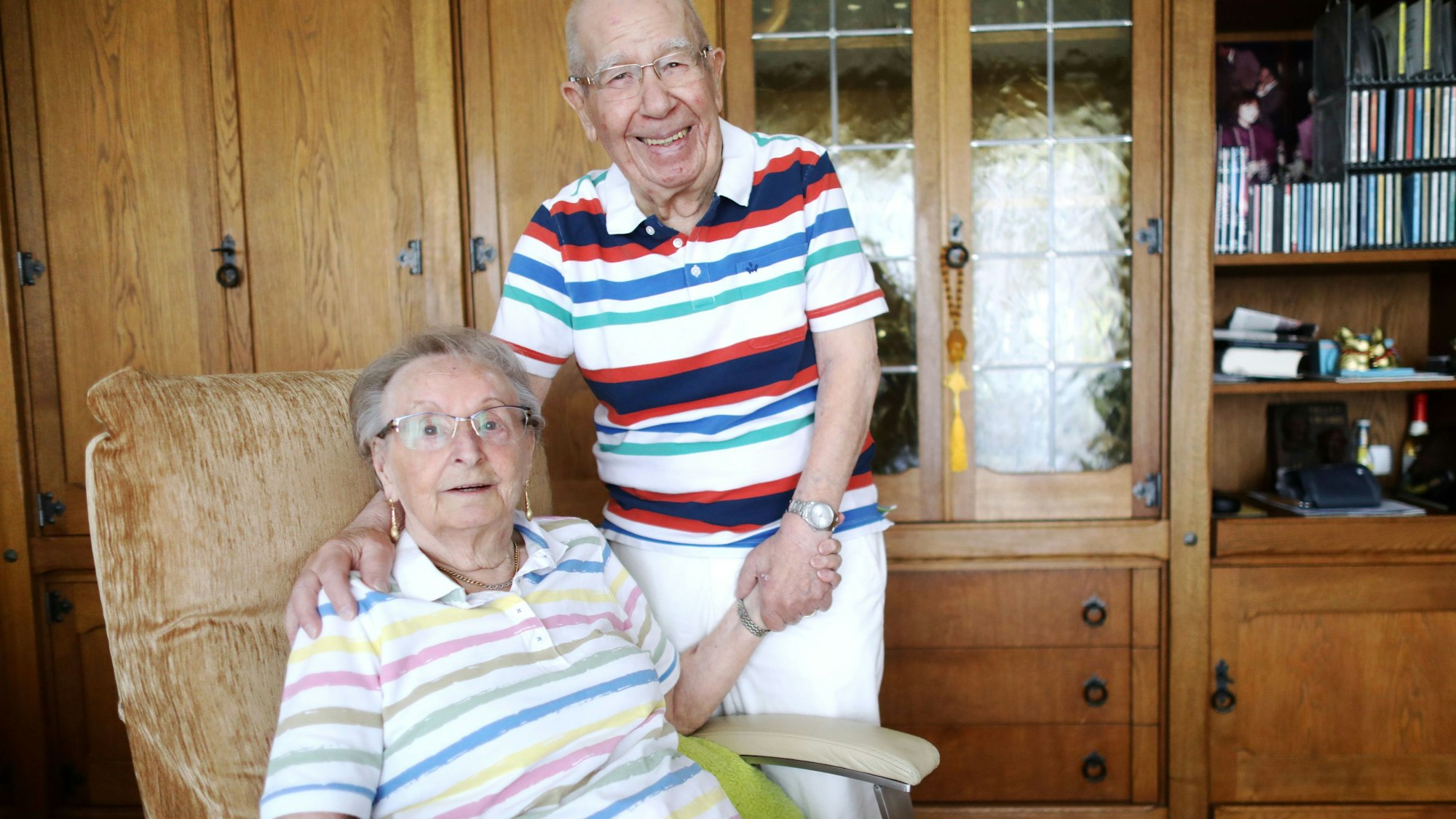 Edith und Anton Warmesbach sind seit 1955 verheiratet.