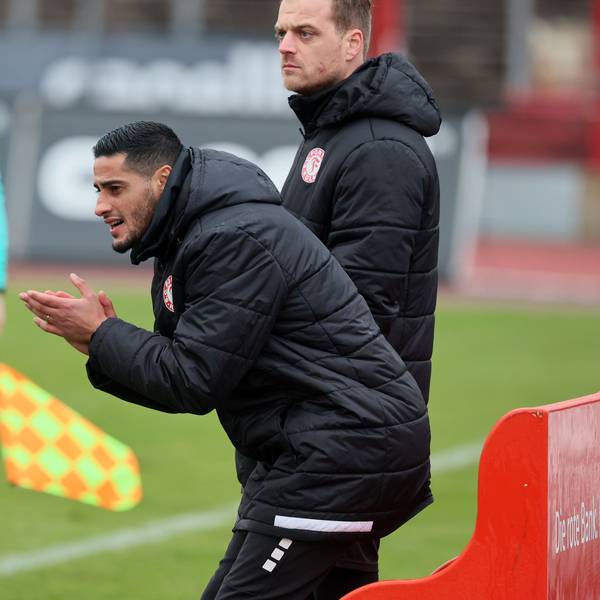 SC Fortuna Köln vs. SC Paderborn II, 4.Liga,
Hamdi Dahmani (Fortuna), 04.02.2024, Bild: Herbert Bucco