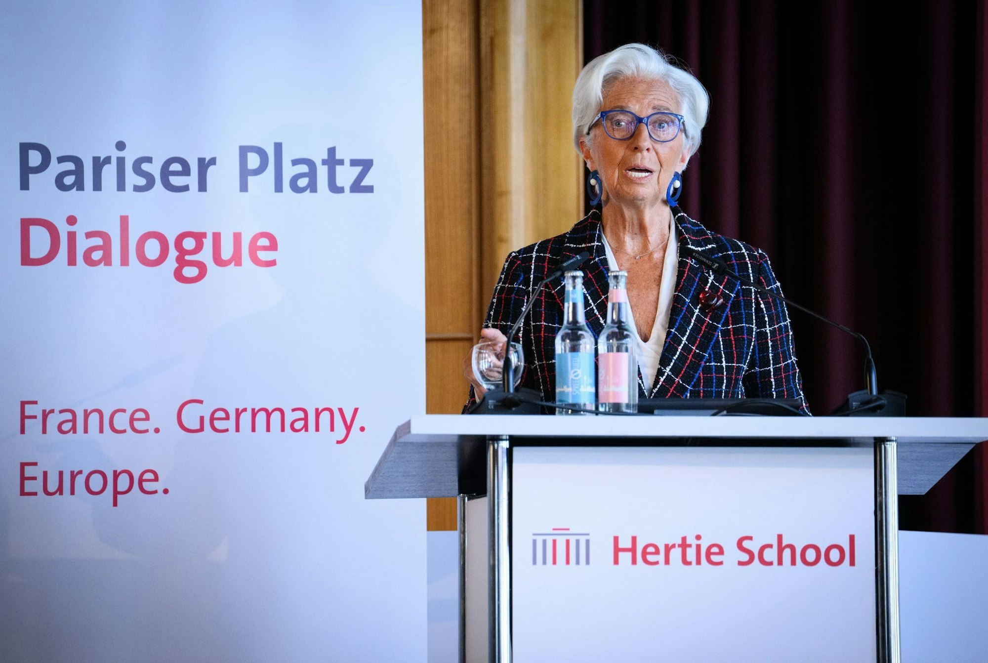 EZB-Präsidentin Christine Lagarde sieht die Weltordnung in ihren Grundfesten erschüttert