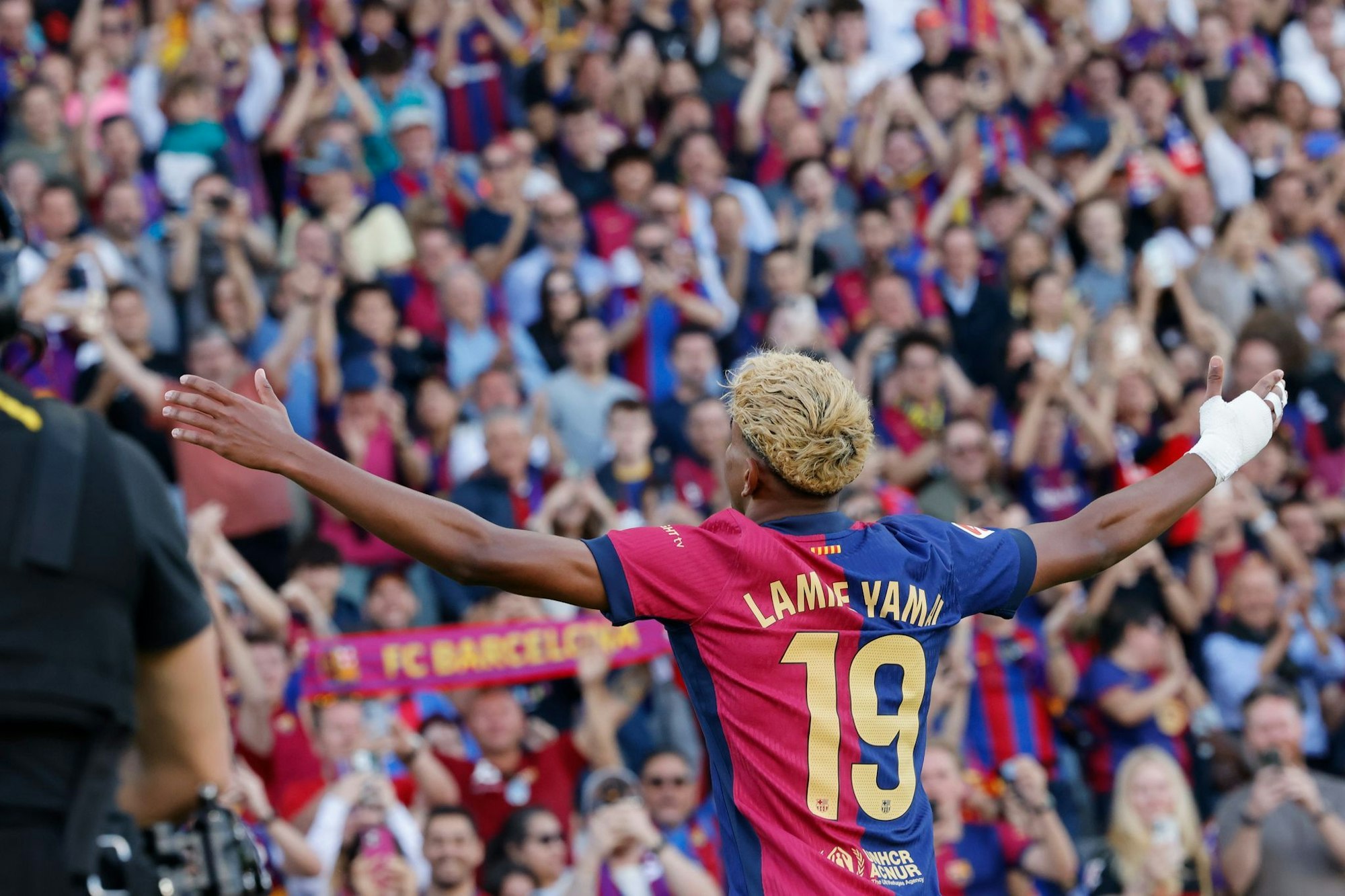 Begeistert Barcelonas Fans: Stürmerstar Yamal.