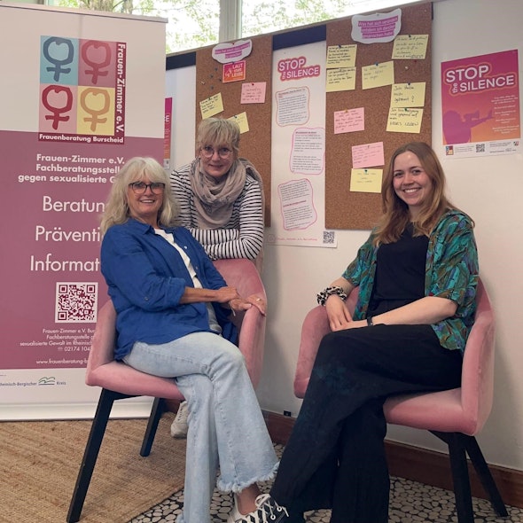 Christine Warning, Anja Haussels und Kimberly Halbach bilden das Fachteam der Beratung