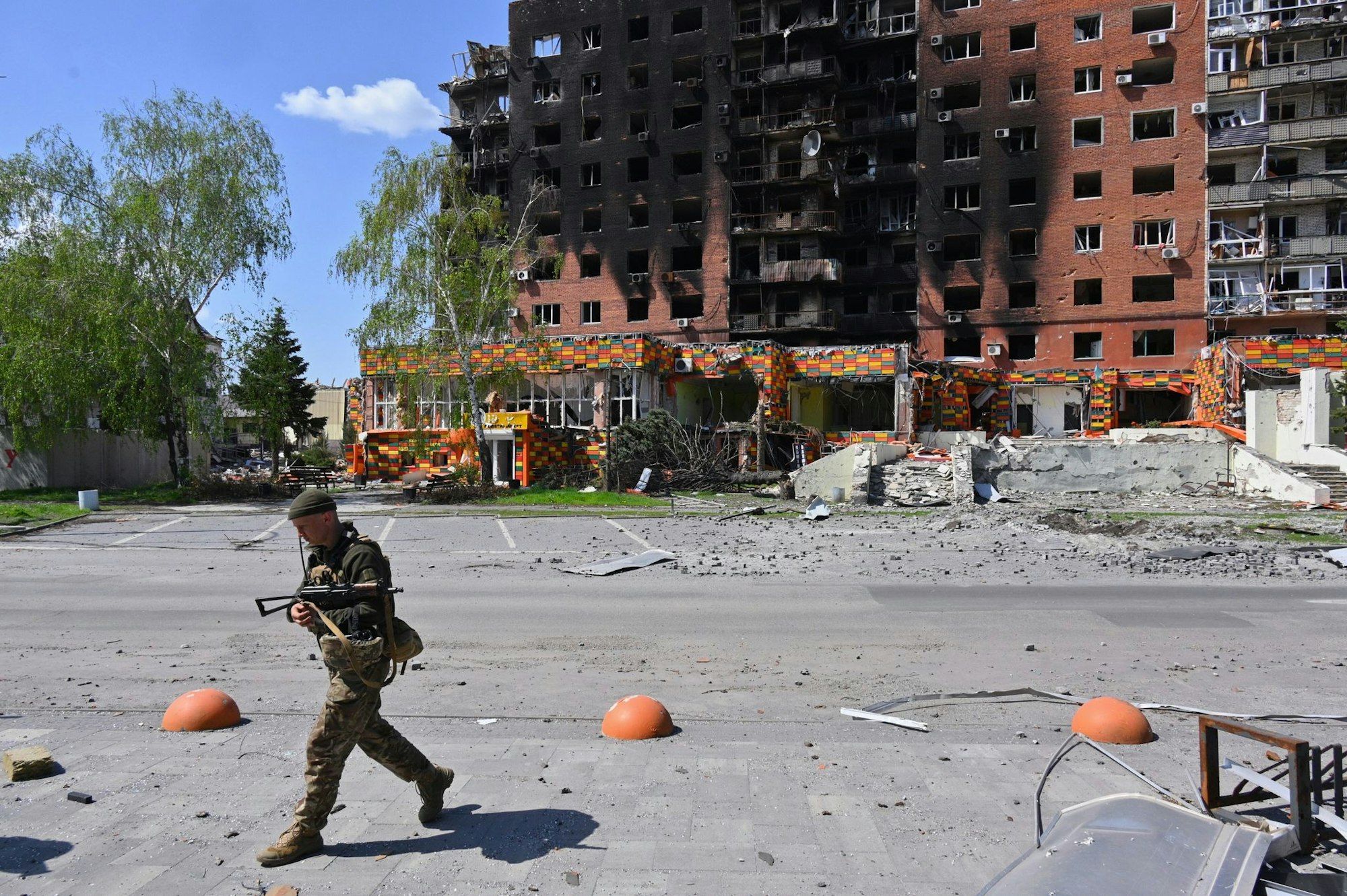 Pokrowsk ist einer der Schwerpunkte russischer Angriffe - findet hier auch die Sommeroffensive Moskaus statt? (Archivbild)