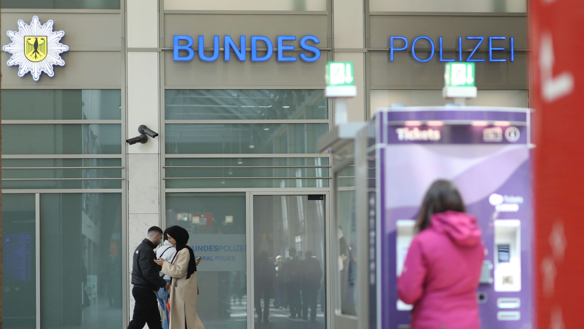 28.05.2025, Köln: Die Arbeiten der neuen Räumlichkeiten der Bundespolizei im HBF nähern sich dem Ende. Foto: Arton Krasniqi