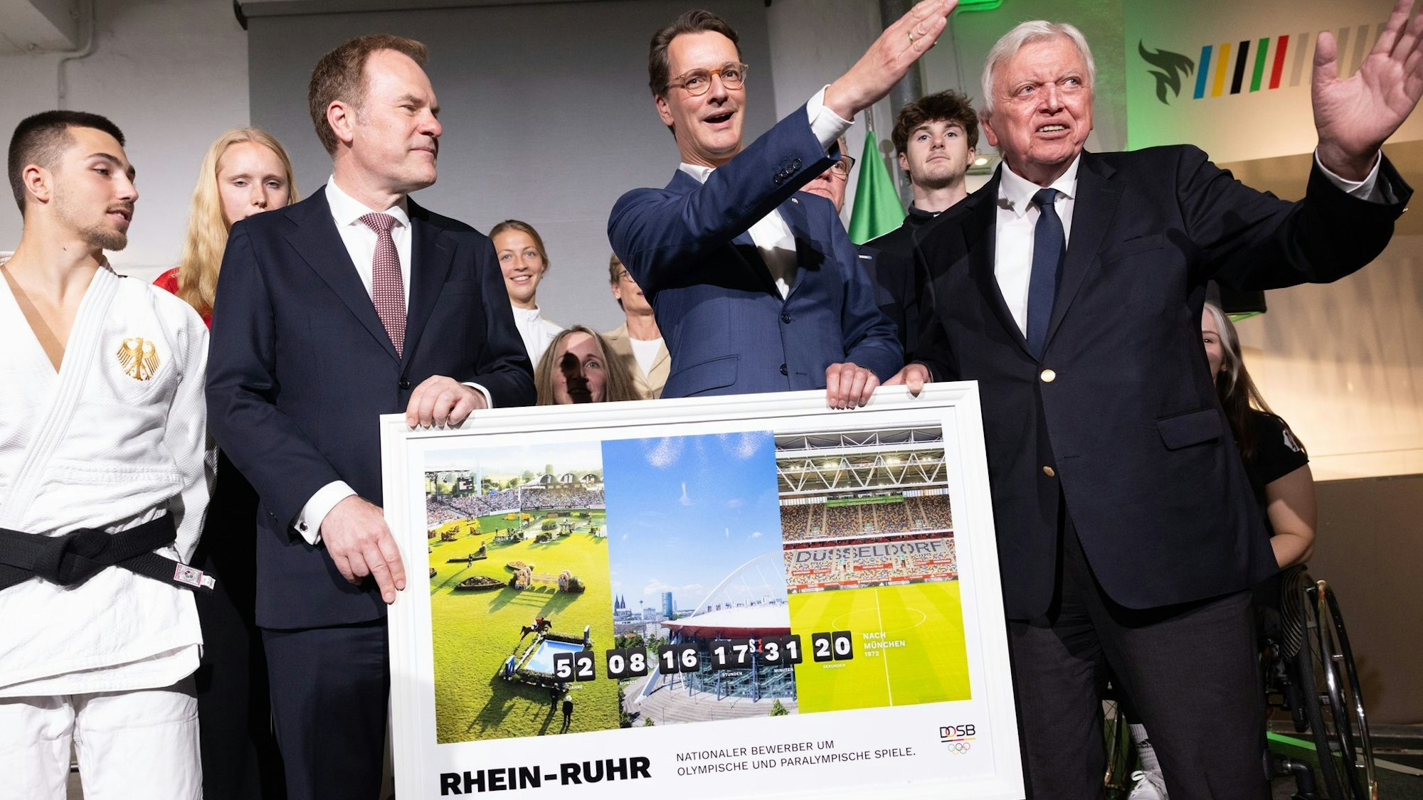 NRW will sich mit der Region Rhein und Ruhr um Olympia bewerben