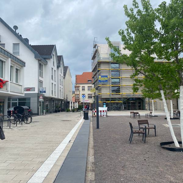 Zu sehen ist der neu gestaltete Janshof.