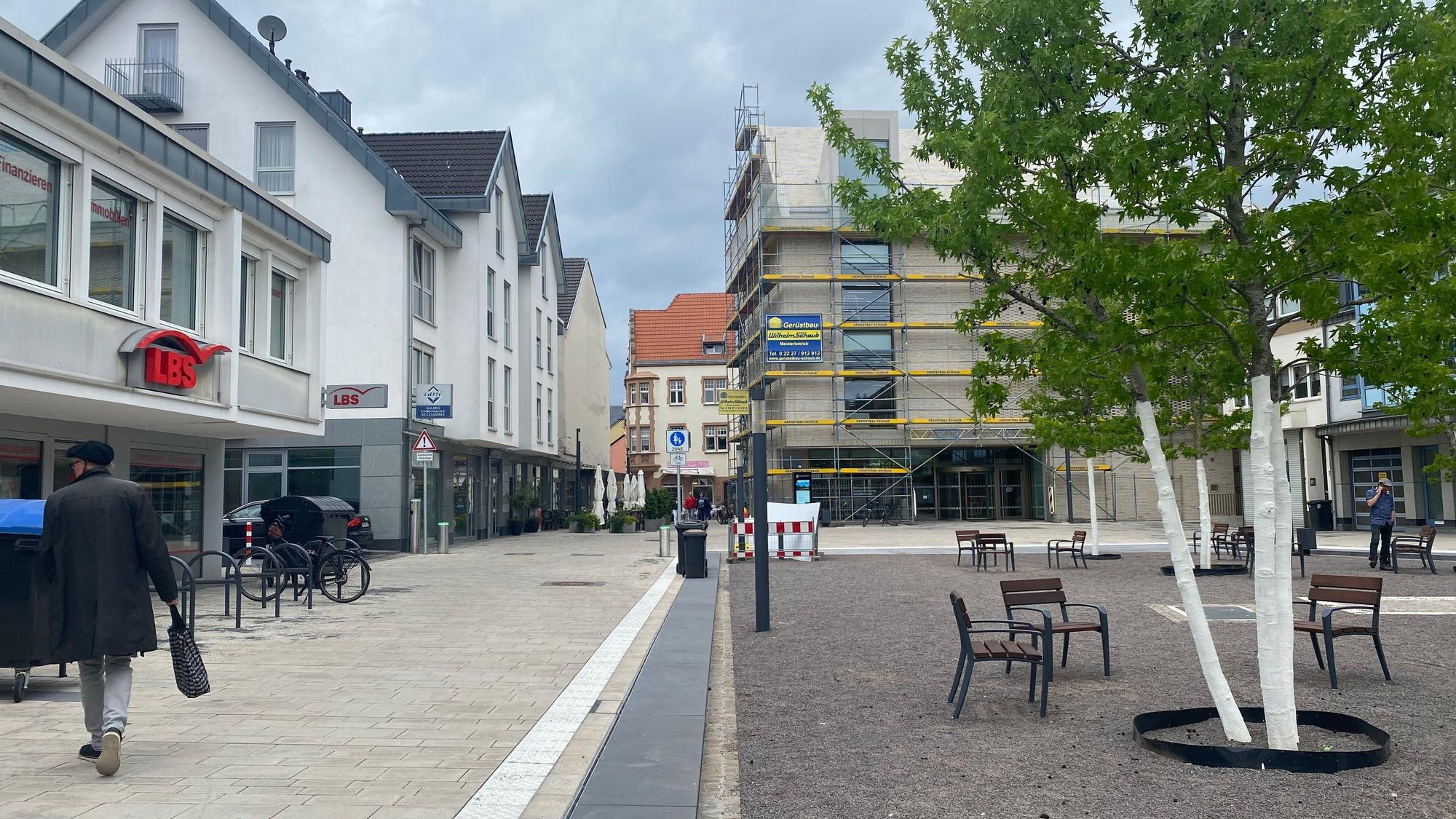 Zu sehen ist der neu gestaltete Janshof.
