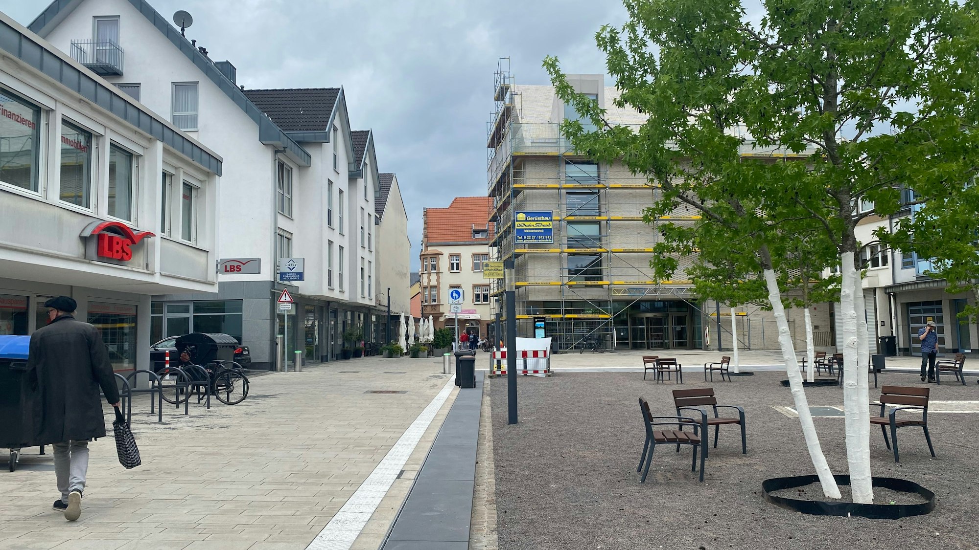 Zu sehen ist der neu gestaltete Janshof.