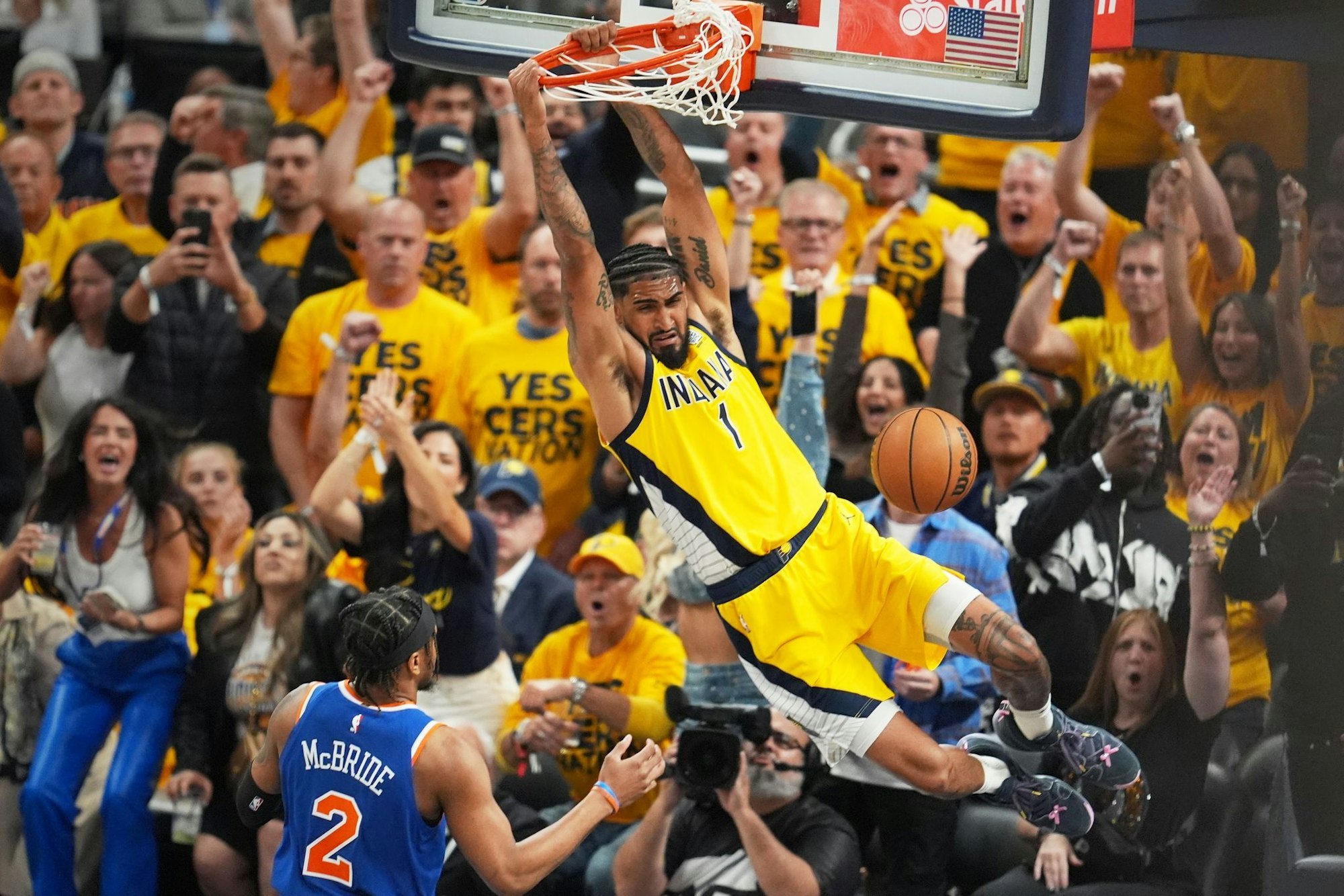 Die Indiana Pacers stehen kurz vor dem Einzug in die NBA-Finals.