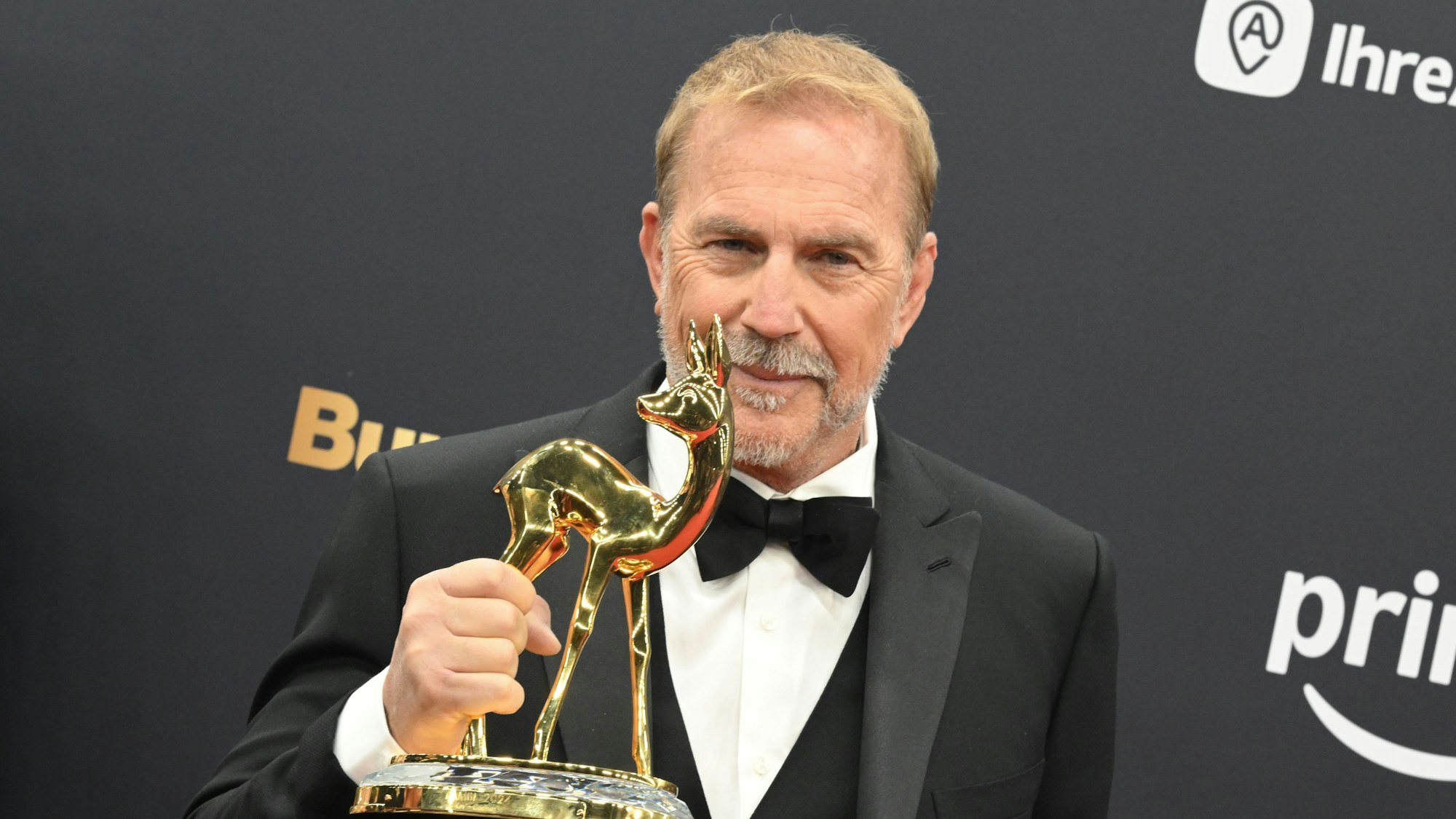 Kevin Costner ist auch Bambi-Preisträger.