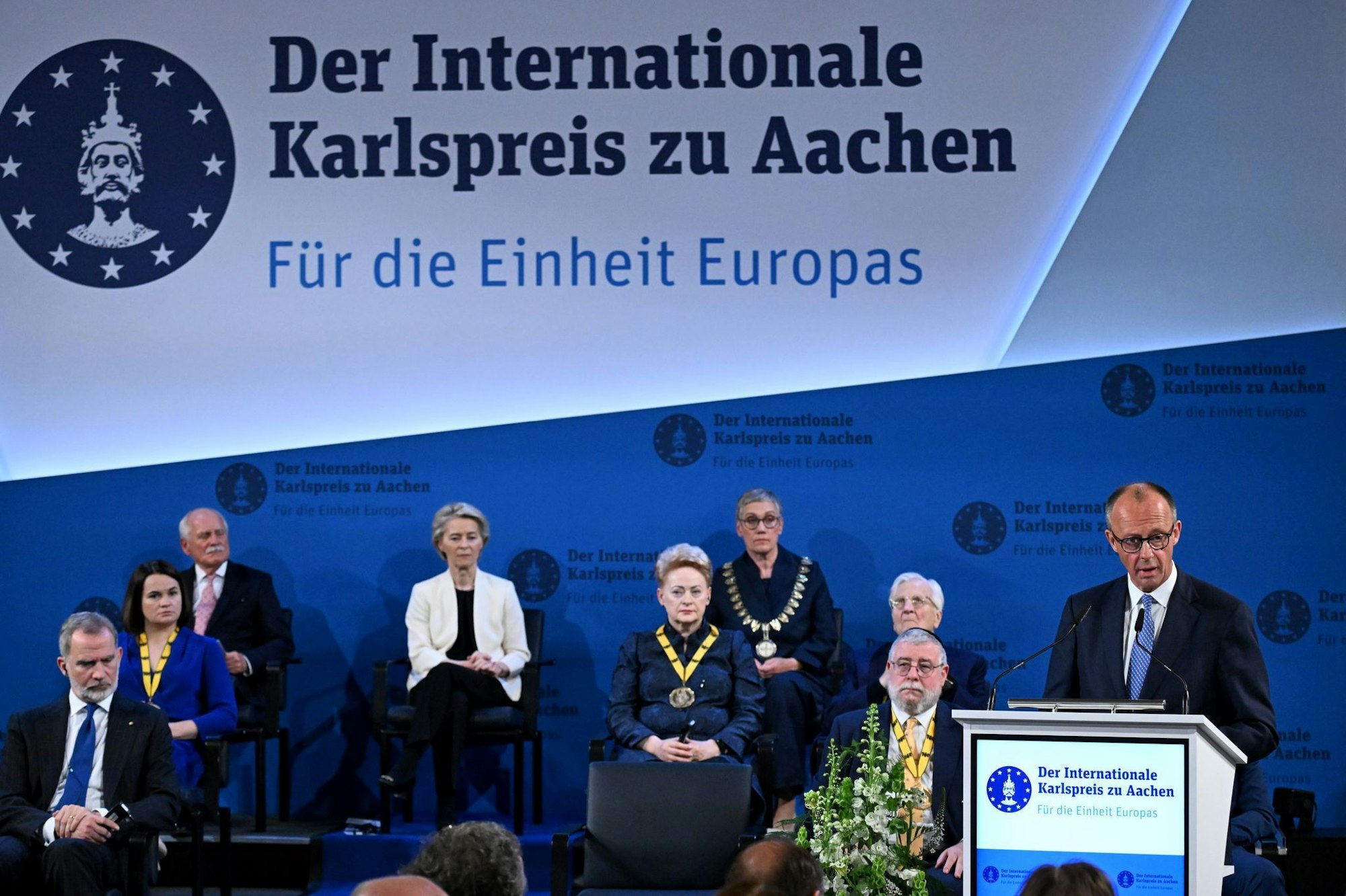 Merz ist überzeugt: Europa muss stark genug sein, um seinen Frieden zu sichern.