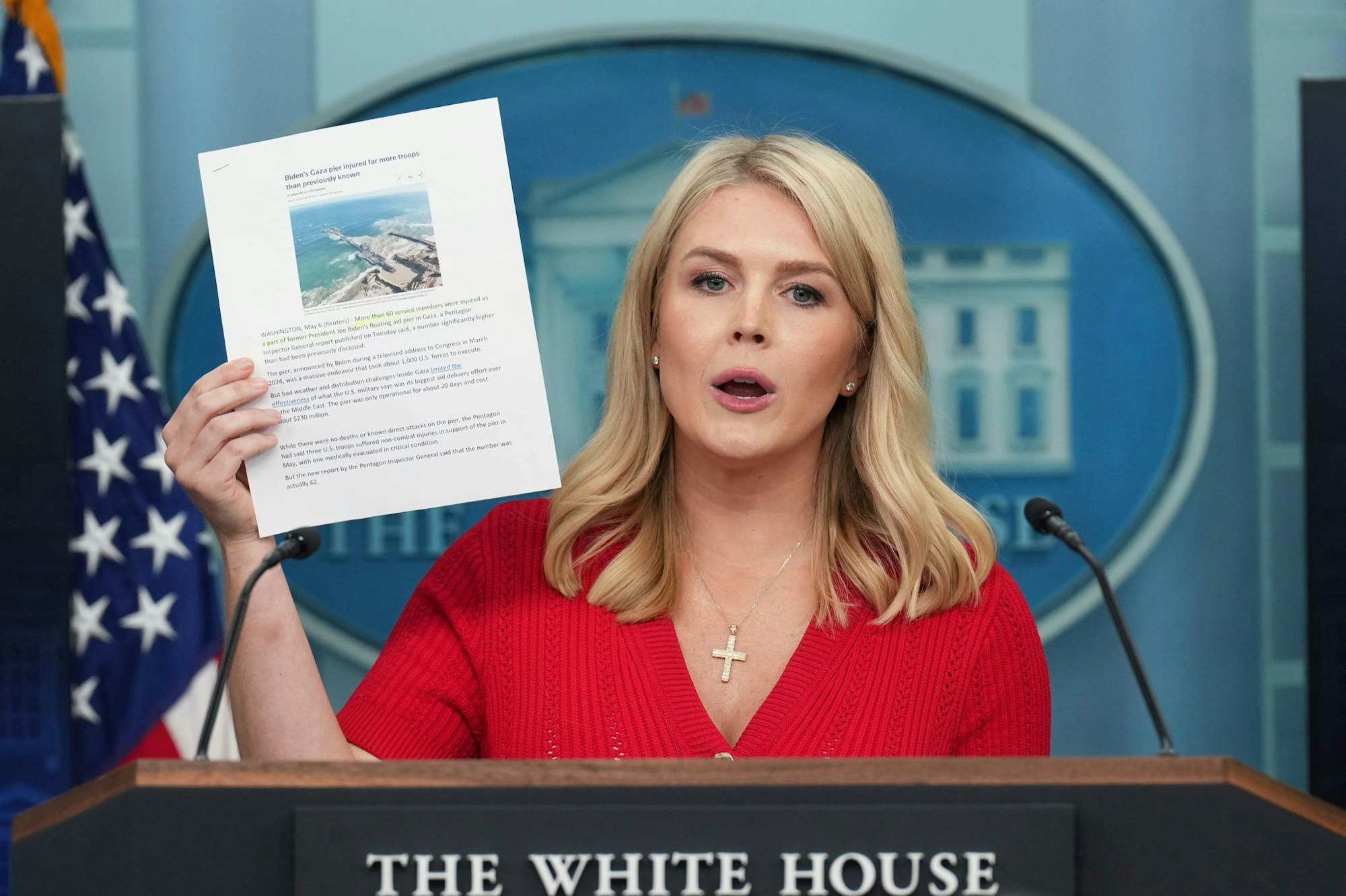 Laut der Sprecherin von US-Präsident Donald Trump, Karoline Leavitt, hat Israel einem neuen US-Vorschlag für eine Waffenruhe zugestimmt.