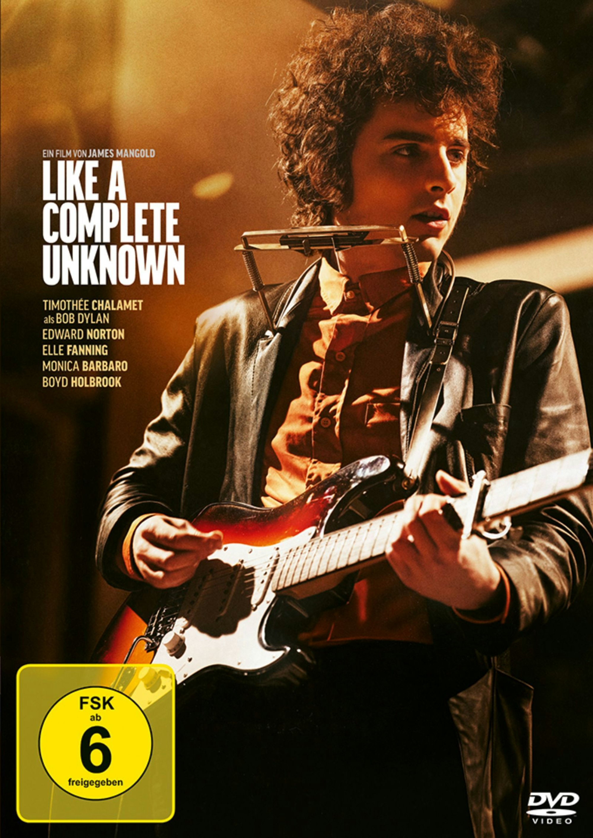 „Like A Complete Unknown“ ist eine Filmbiografie über die ersten Karriere-Jahre von Bob Dylan. (Bild: Leonine)