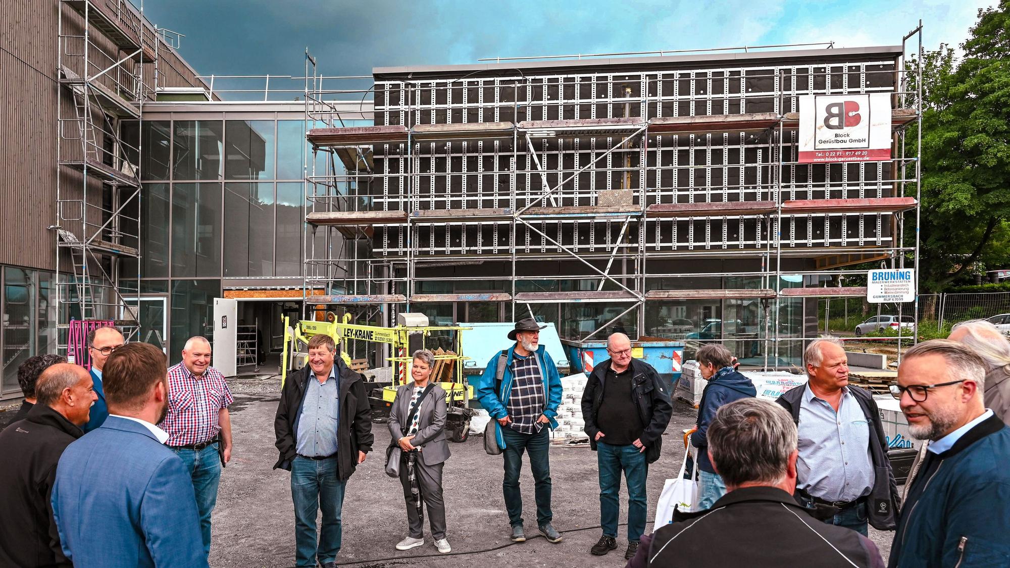 Das neue Straßenverkehrsamt von außen.