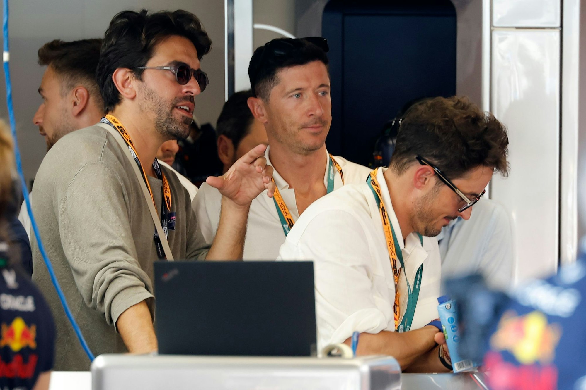 Barcelonas Stürmerstar Lewandowski ist Formel-1-Fan.