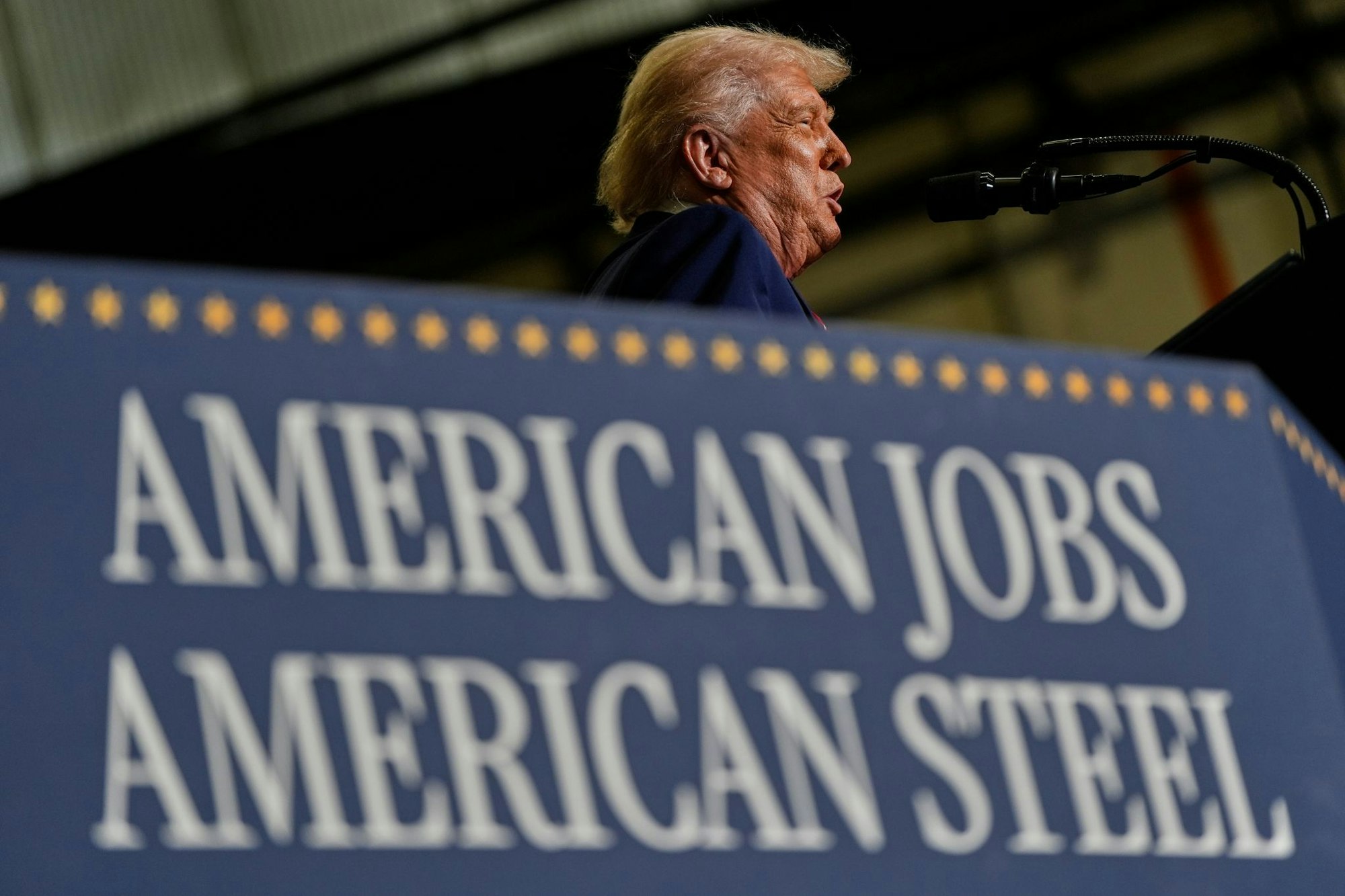 Der Preis von Stahl in den USA dürfte steigen, wenn Trump ernst macht.