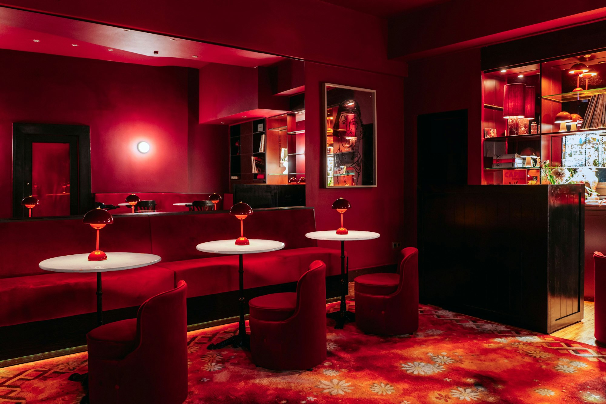 Blick ins Innere des Café Central