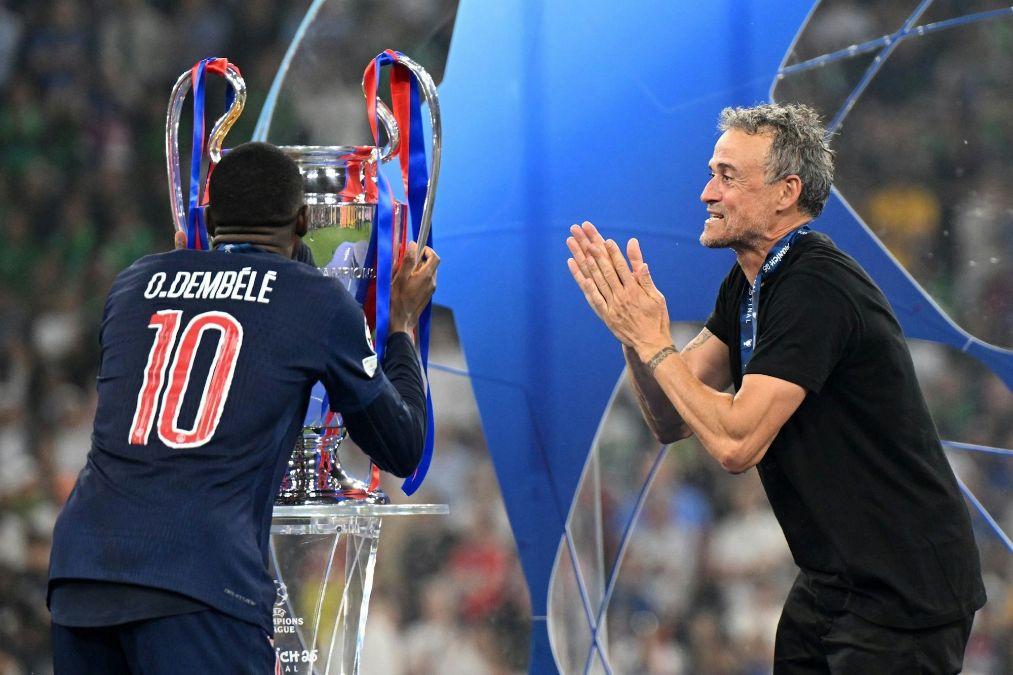 Ousmane Dembélé ist laut UEFA der beste Champions-League-Spieler in dieser Saison.