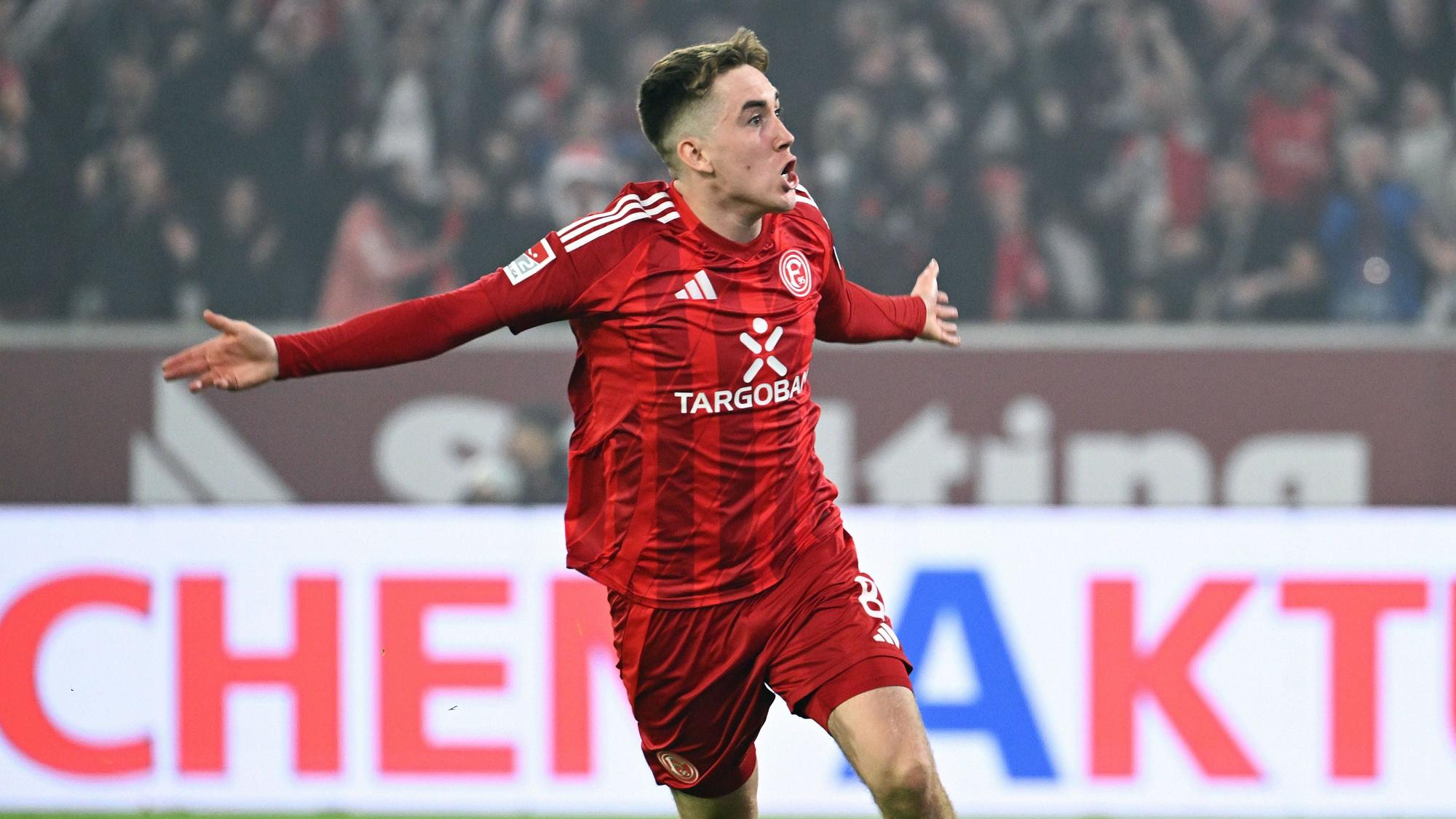 Isak Johannesson erzielte in der vergangenen Saison 11 Tore für Fortuna Düsseldorf.