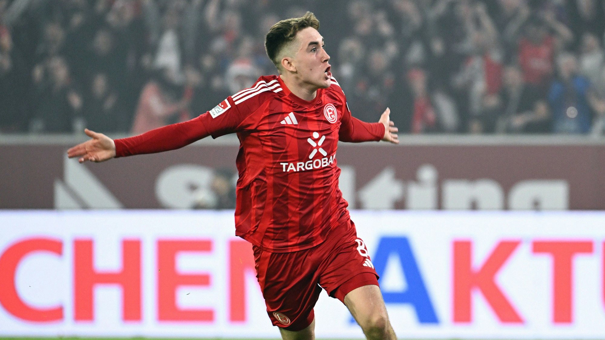 Isak Johannesson erzielte in der vergangenen Saison 11 Tore für Fortuna Düsseldorf.