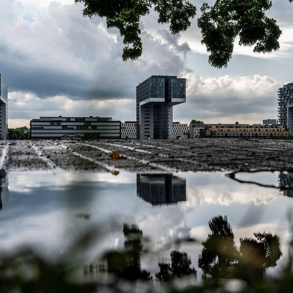 31.05.2025, Köln: Das Frühlingswetter bringt Gewitter mit sich. Foto: Uwe Weiser