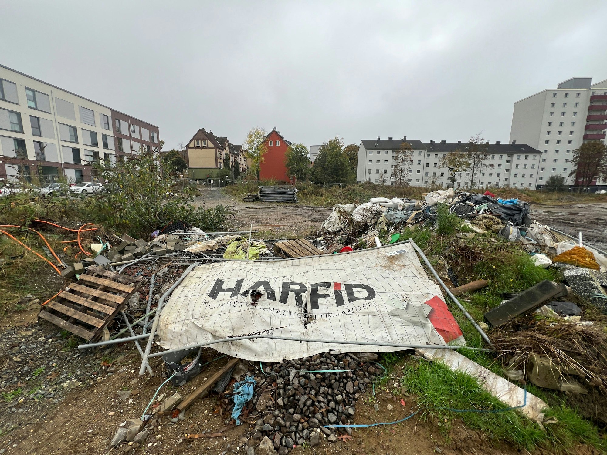Grundstücke auf der Westseite der Bahnstadt. Foto: Ralf Krieger