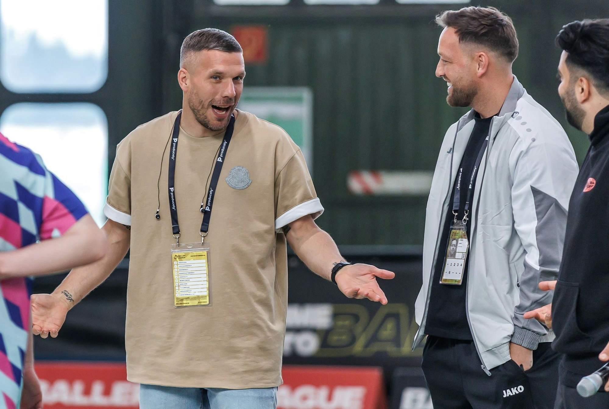 Lukas Podolski ist auch bei der Baller League aktiv.