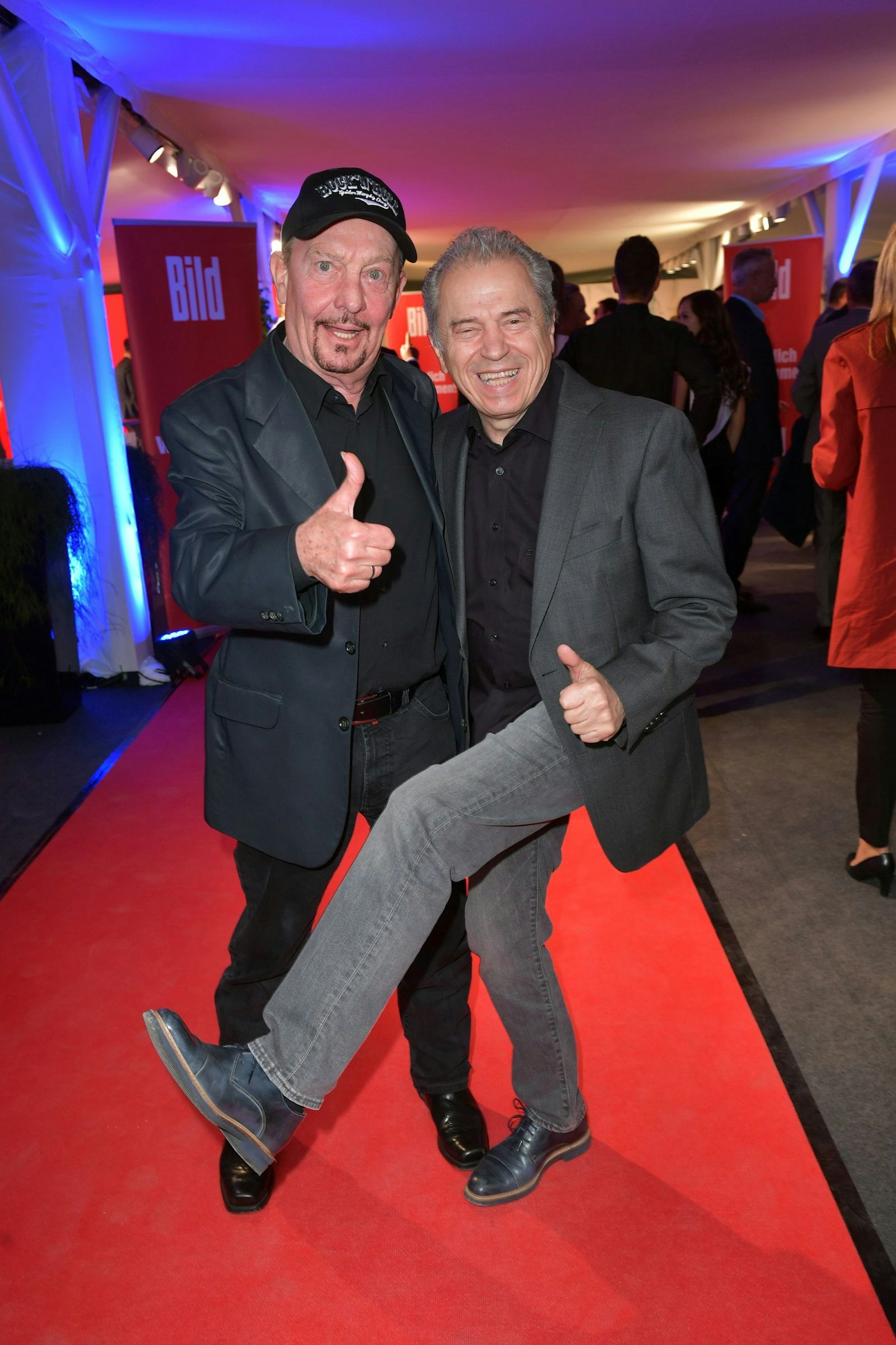Namensgeber Barny Murphy (links) und Günther Sigl bilden bis heute den Kern der Spider Murphy Gang. (Bild: 2019 Getty Images/Hannes Magerstaedt)