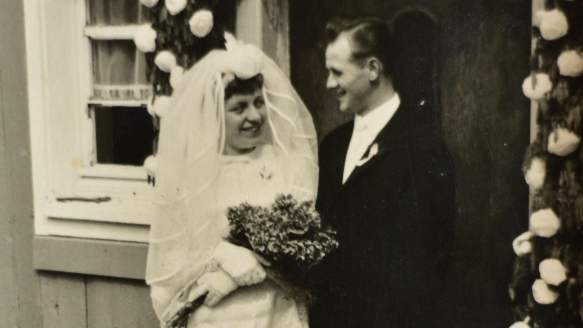 Hannelore und Friedel Keppler aus Much feiern Diamanthochzeit.