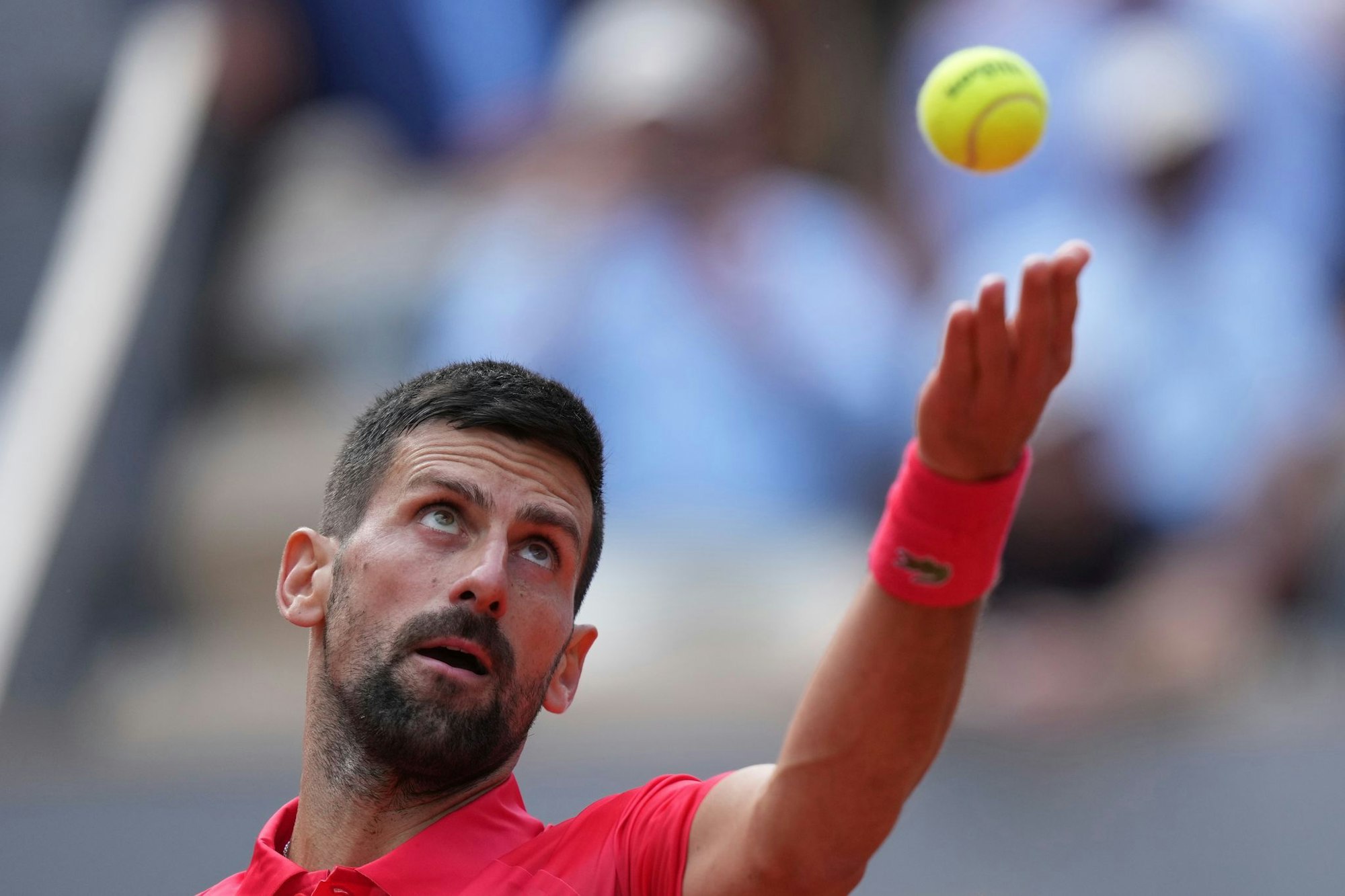 Novak Djokovic steht bei den French Open vor einem Duell mit Alexander Zverev.