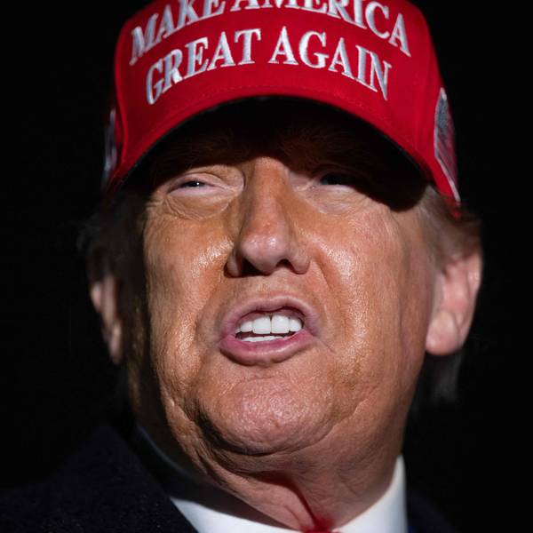 US-Präsident Donald Trump hat eine absurde Verschwörungstheorie über Joe Biden verbreitet. (Archivbild)