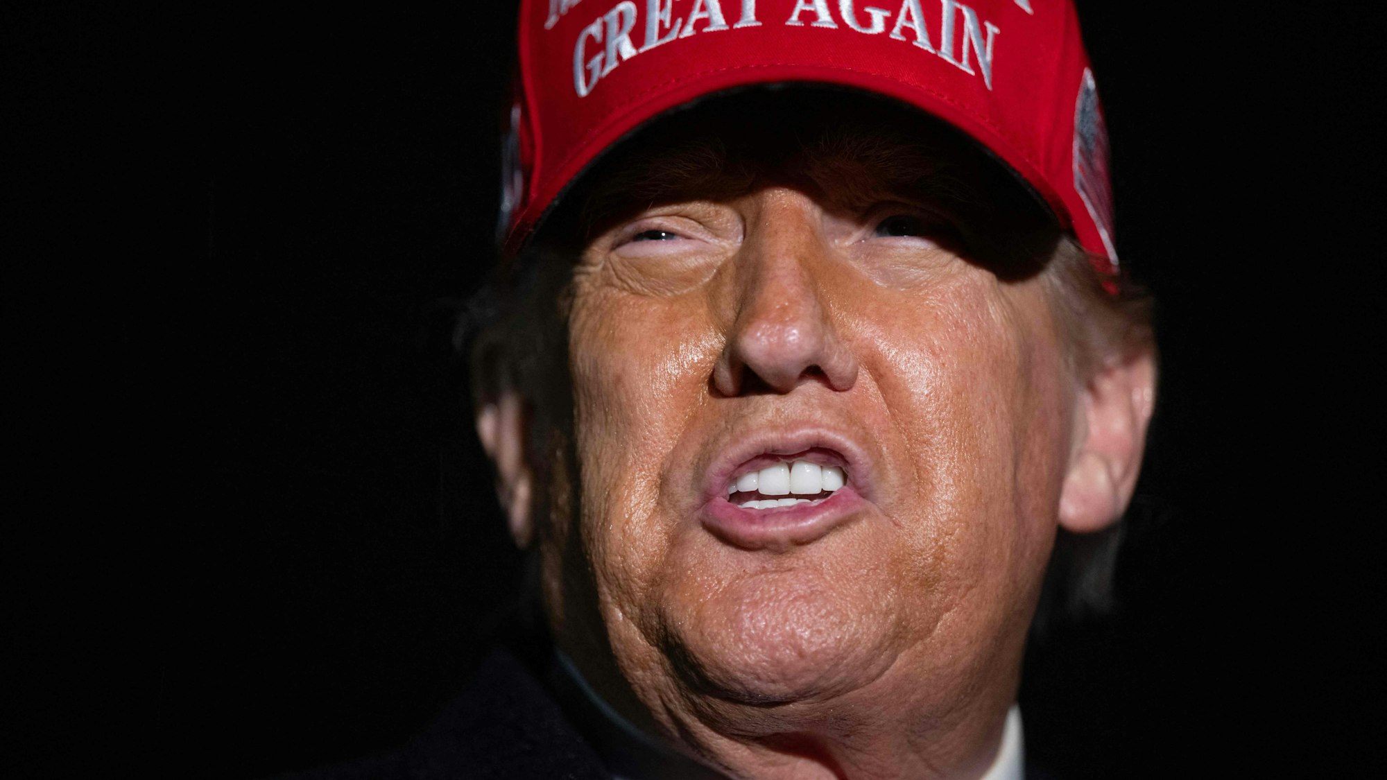 US-Präsident Donald Trump hat eine absurde Verschwörungstheorie über Joe Biden verbreitet. (Archivbild)