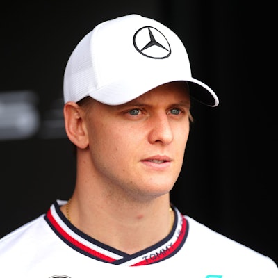 Nahaufnahme von Mick Schumacher bei dem Grand prix von Großbritannien im Juli 2024. (Archivbild)
